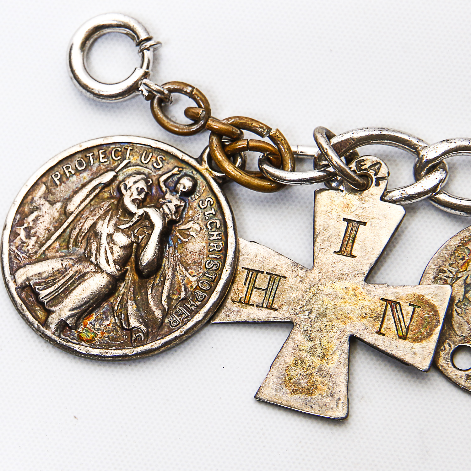 Pair of Vintage and Antique Silver Plated Bracelets