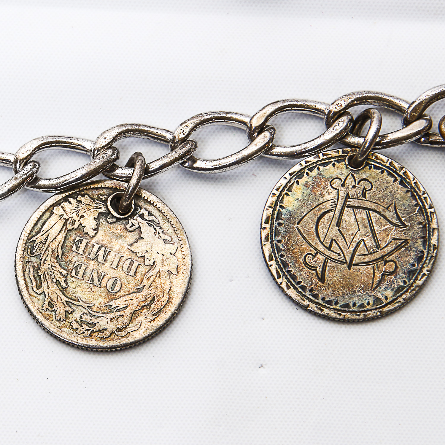 Pair of Vintage and Antique Silver Plated Bracelets