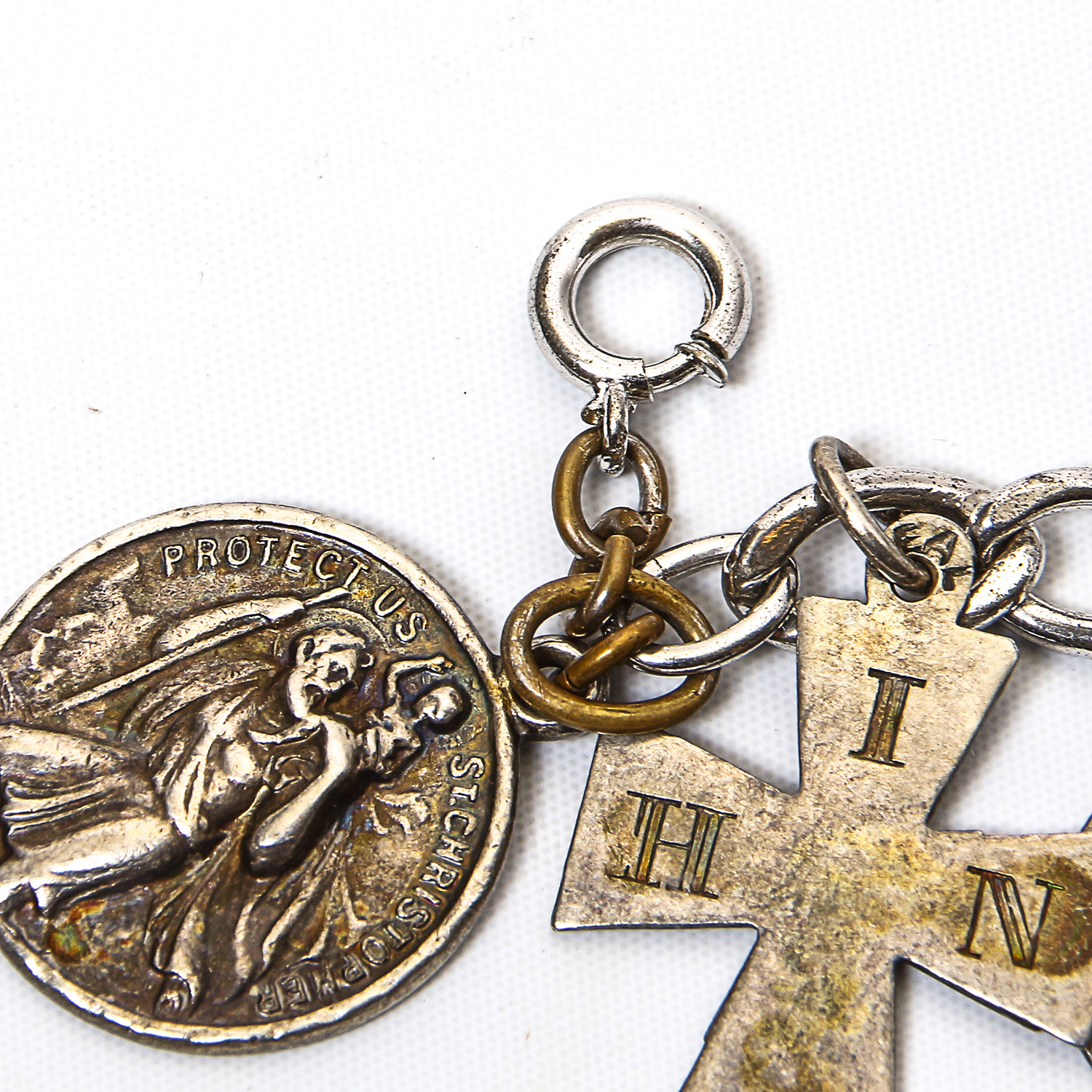 Pair of Vintage and Antique Silver Plated Bracelets