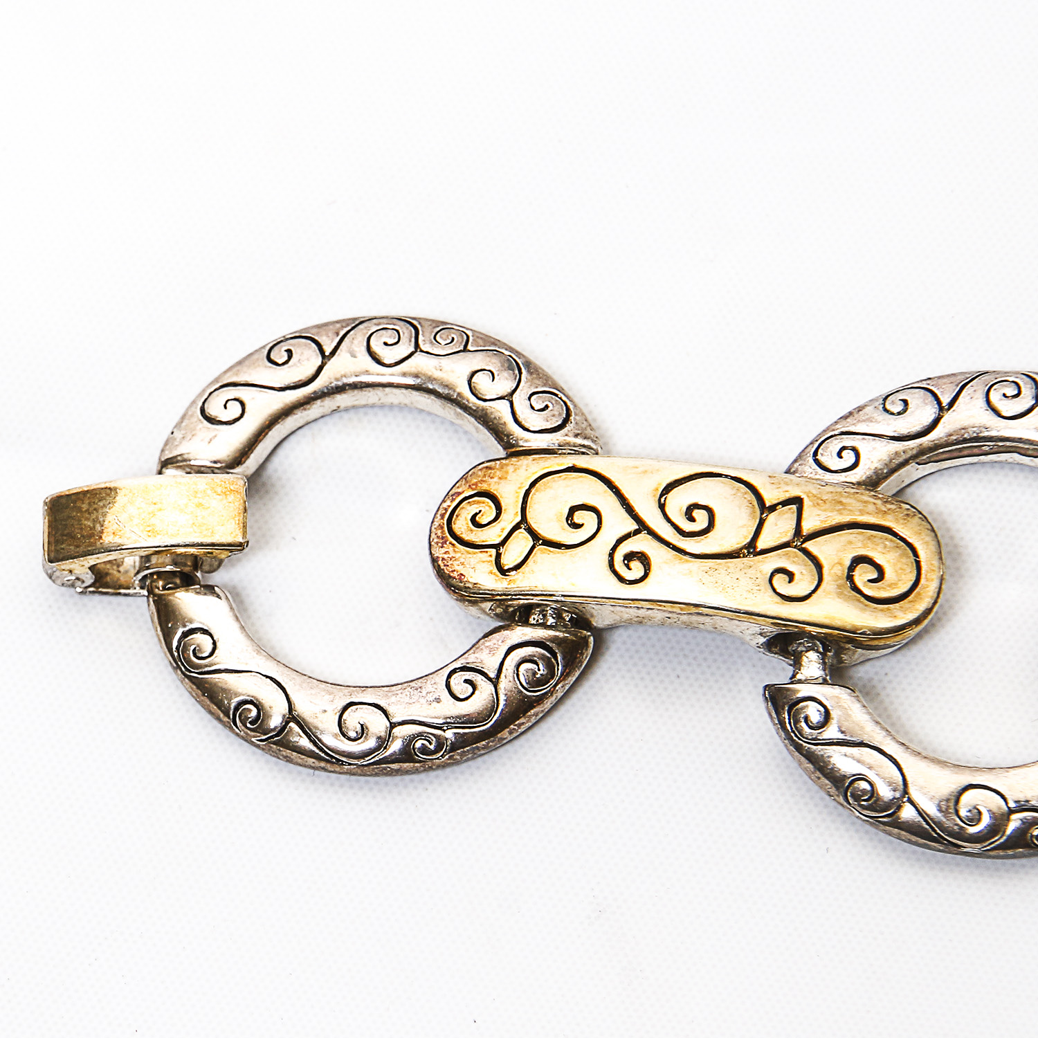 Pair of Vintage and Antique Silver Plated Bracelets