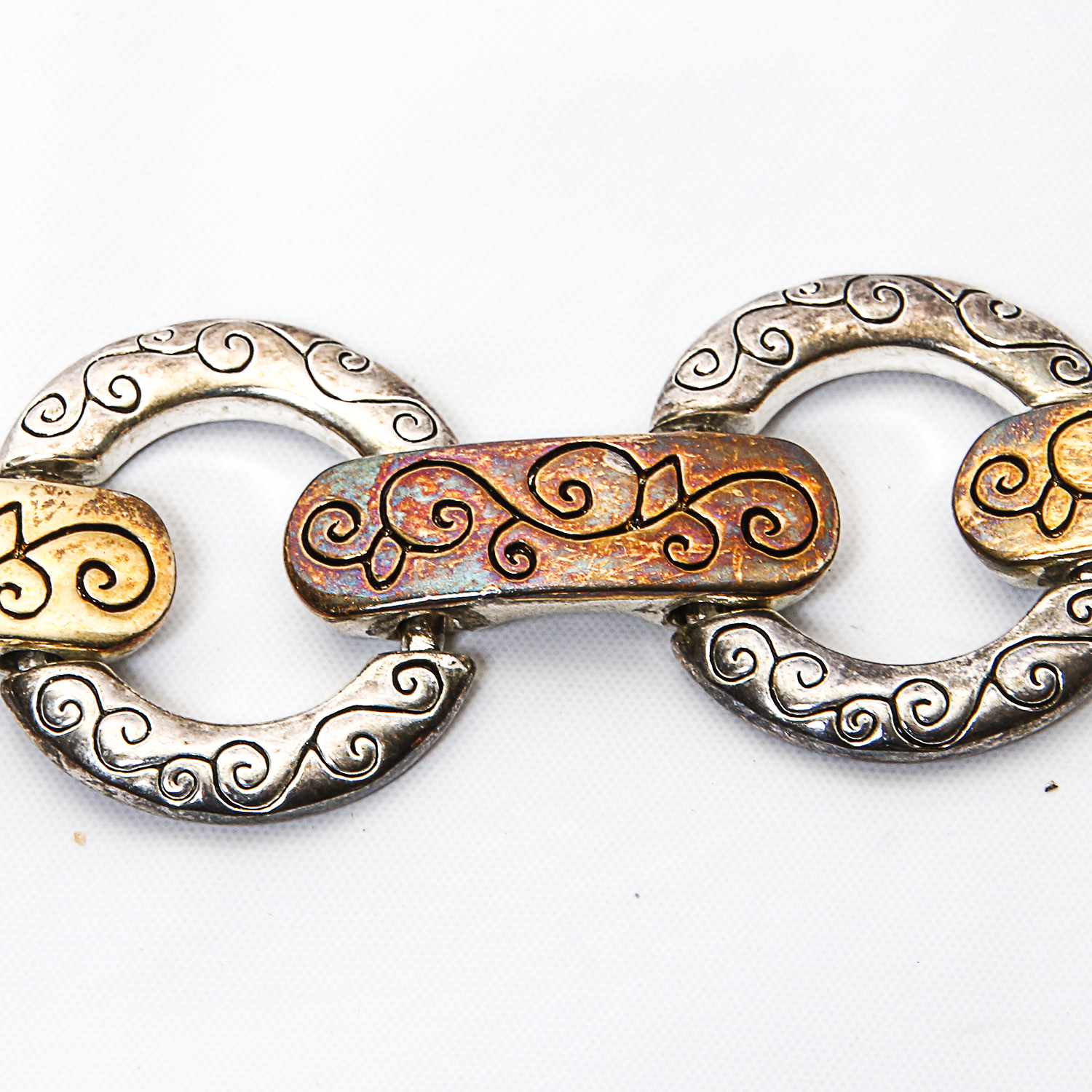 Pair of Vintage and Antique Silver Plated Bracelets