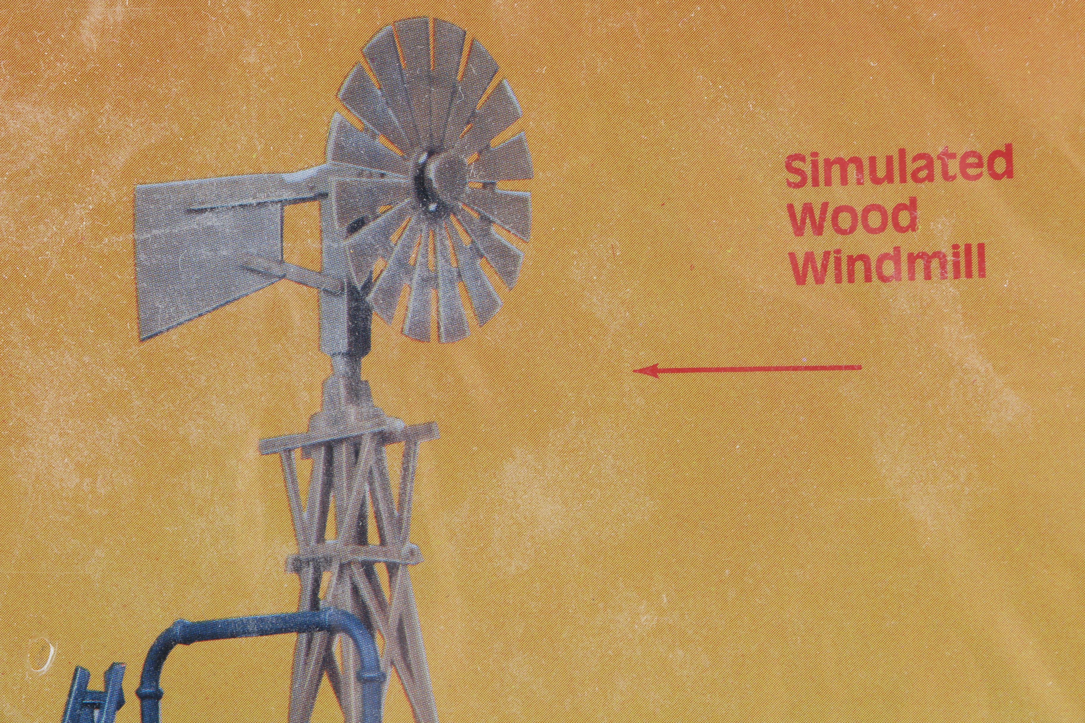 HO Scale Windmill Pumping Stations Kits