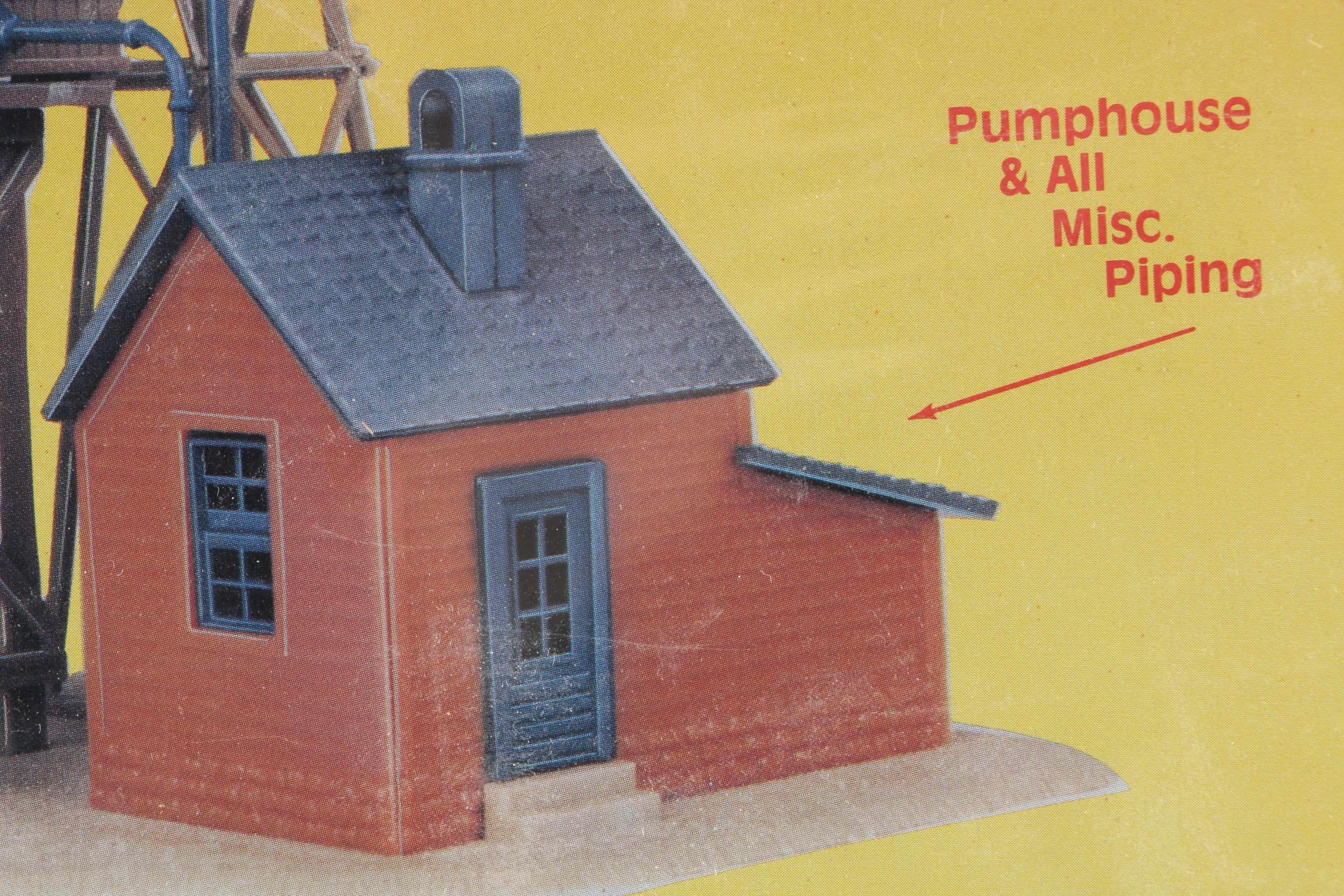 HO Scale Windmill Pumping Stations Kits