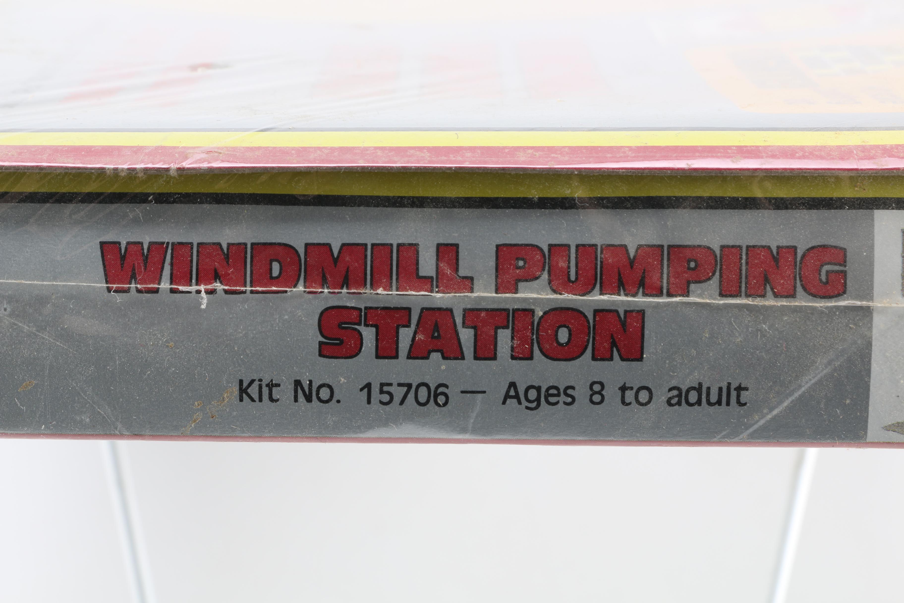 HO Scale Windmill Pumping Stations Kits