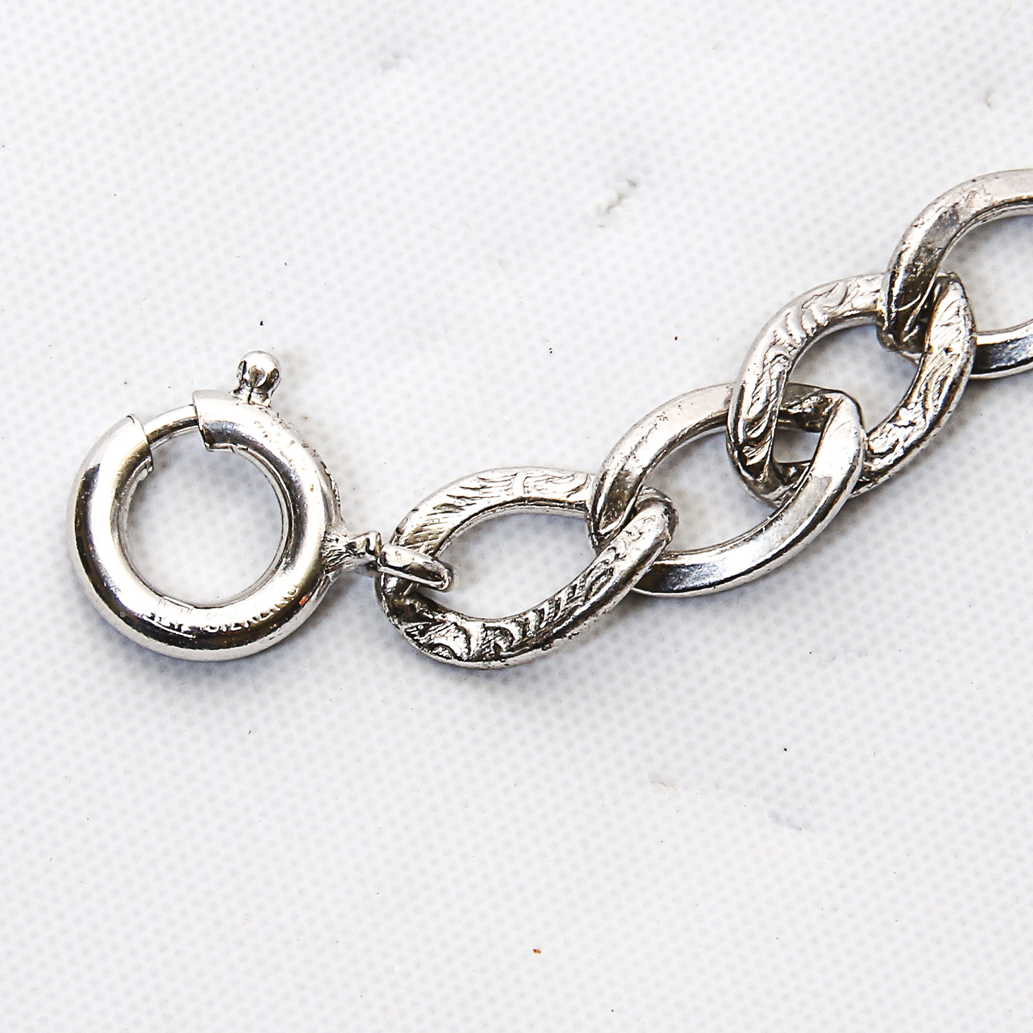 Vintage Sterling Silver ZETA Sorority Bracelet and Pin