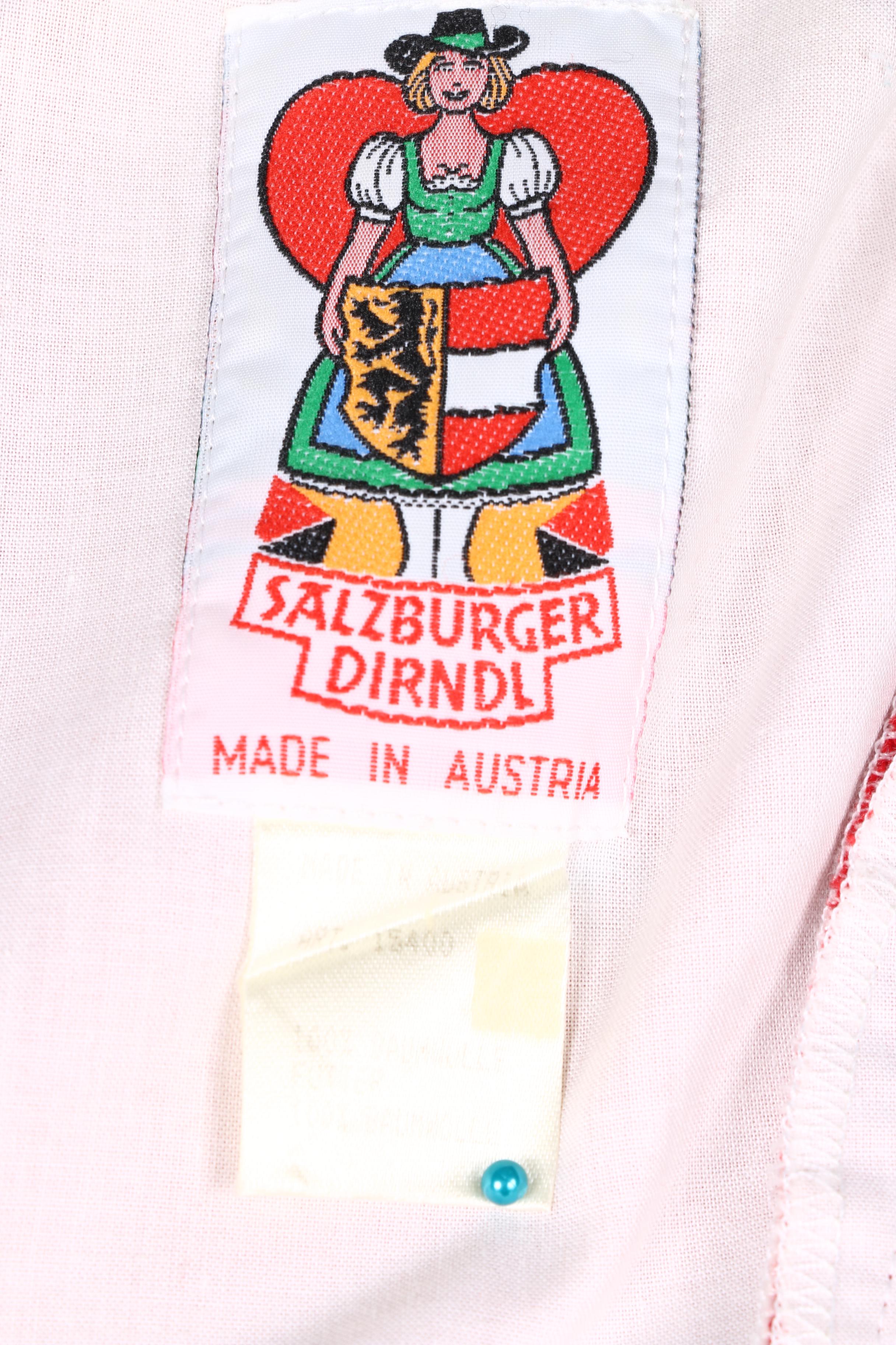 Austrian Dirndl Dresses With Aprons