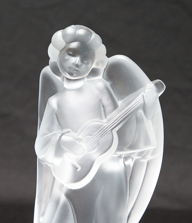 Rare Lladró Dasia Lead Crystal Angels