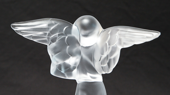 Rare Lladró Dasia Lead Crystal Angels