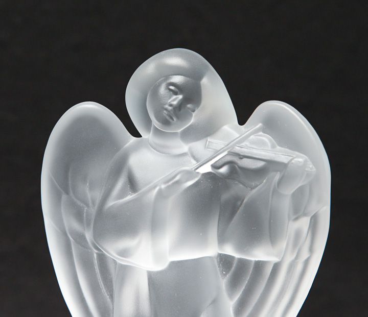 Rare Lladró Dasia Lead Crystal Angels