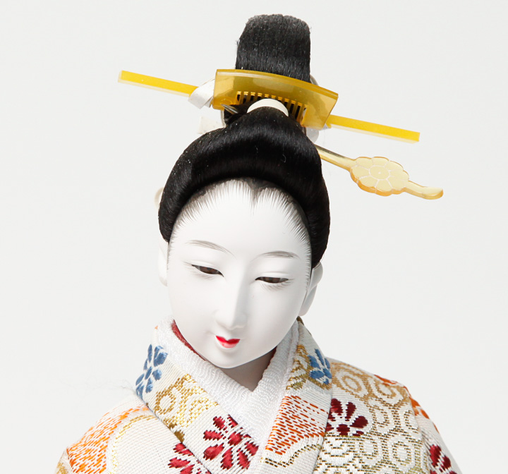 Porcelain and Silk Japenese Bride Figurine