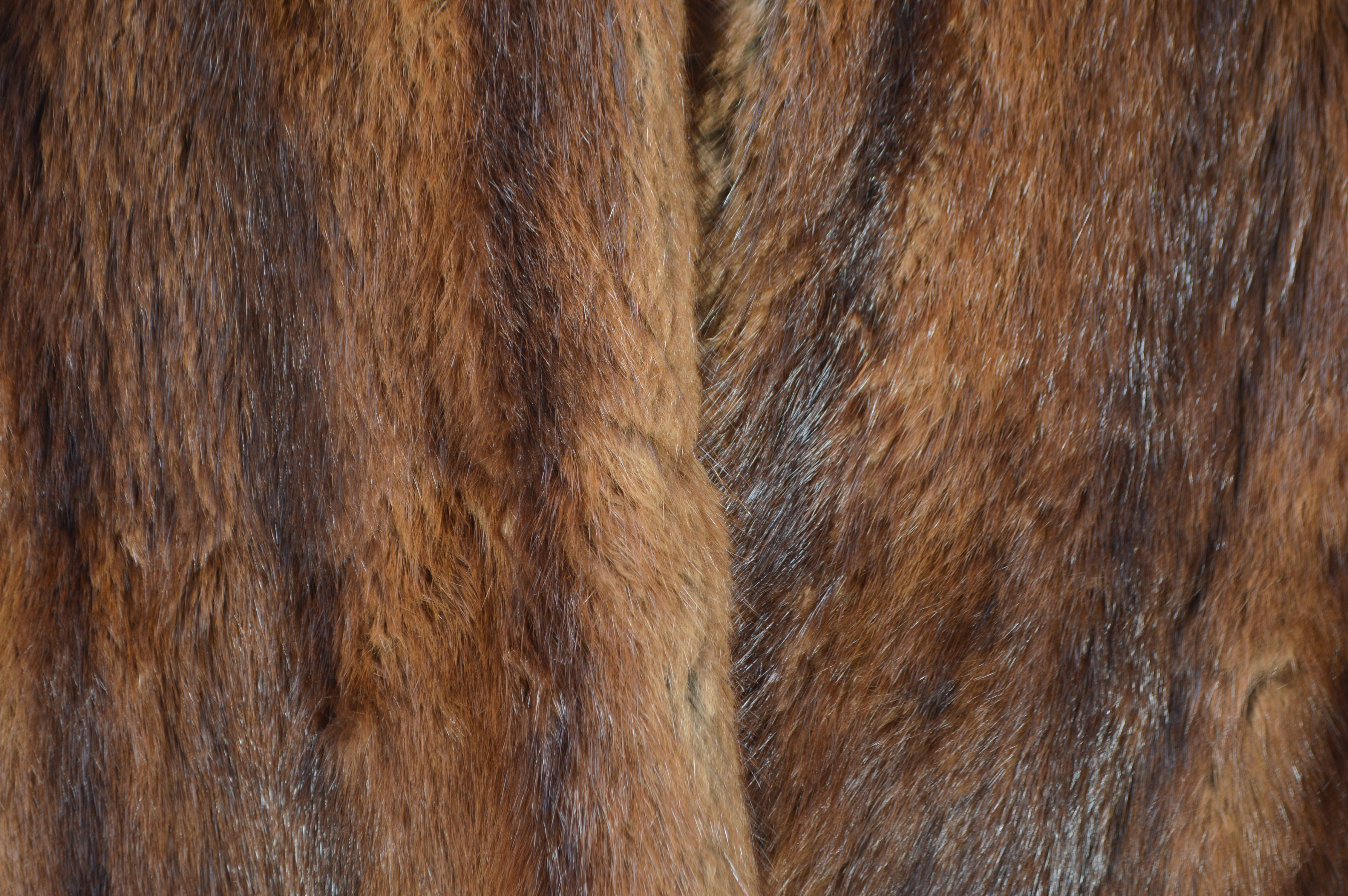 Vintage Dyed Muskrat Fur Coat