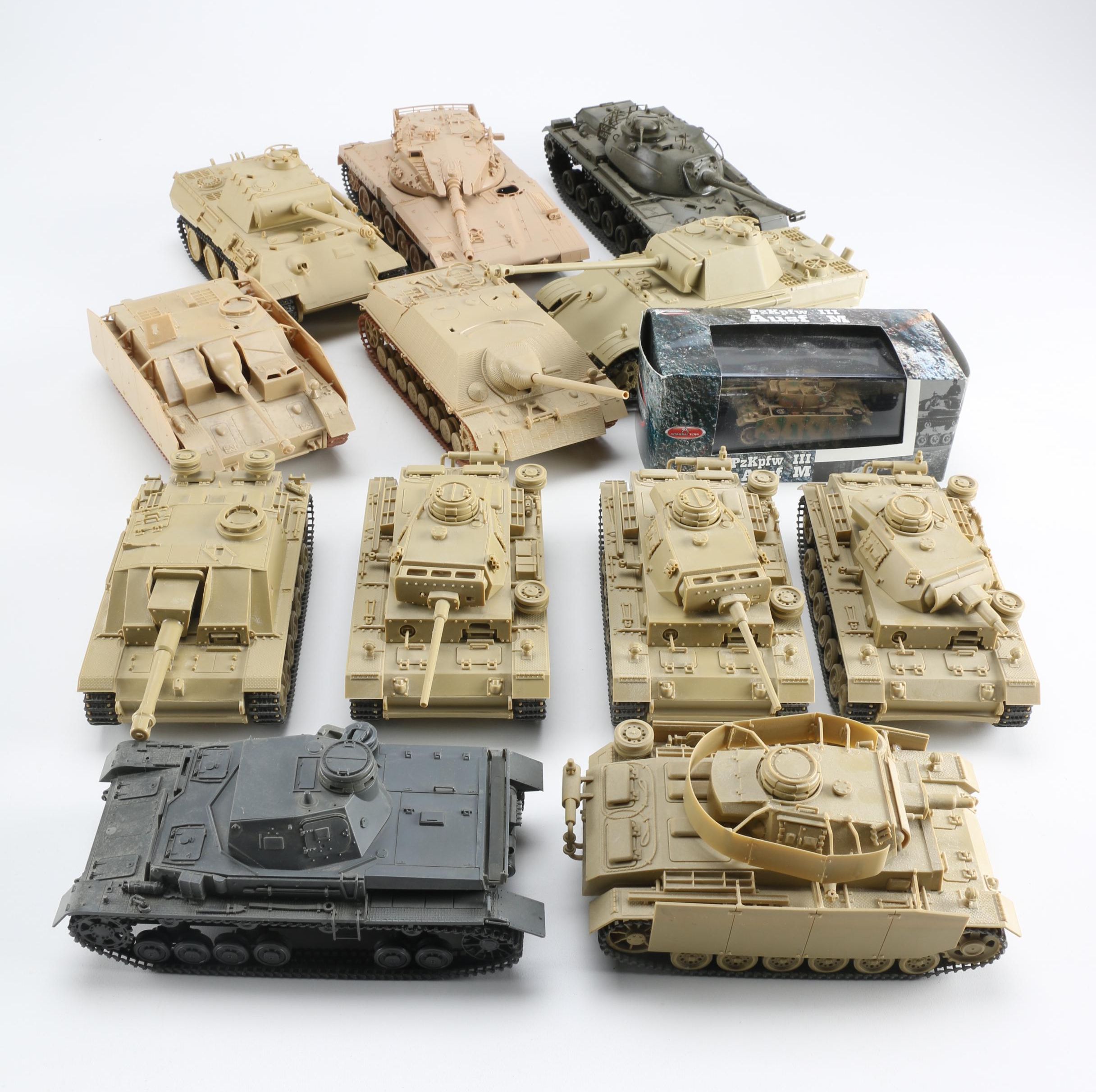 Collection of Model Tanks