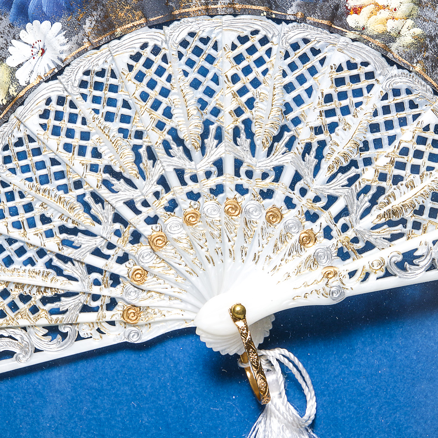 Pair of Framed Antique Japanese Fans