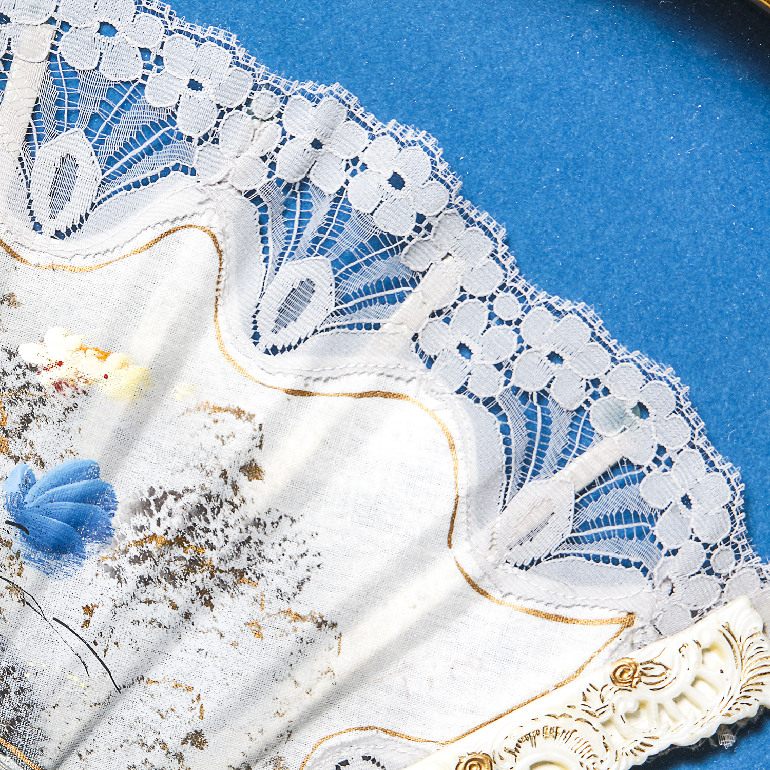 Pair of Framed Antique Japanese Fans