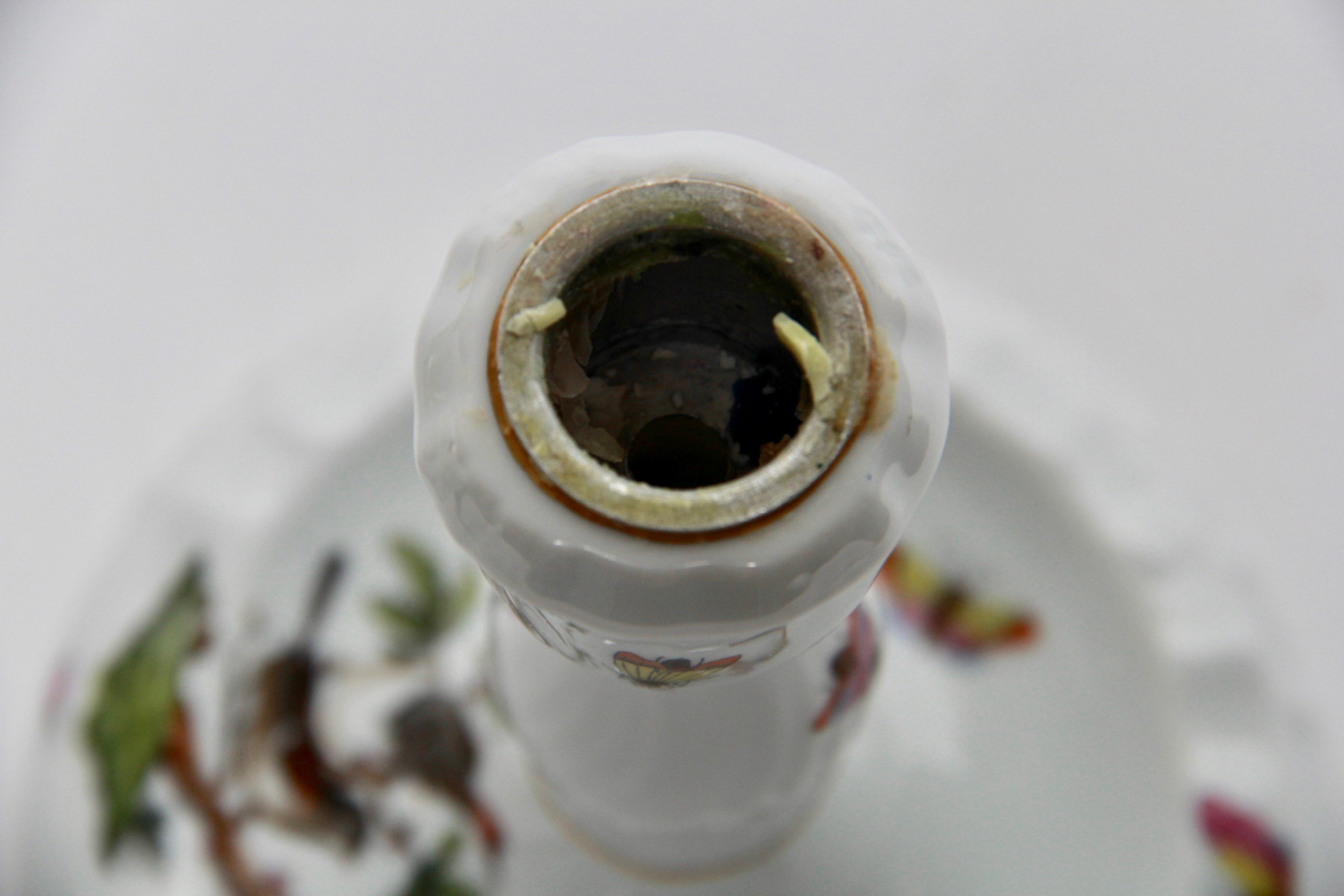 Vintage Herend "Rothschild Bird"  Candlesticks and Soup Tureen