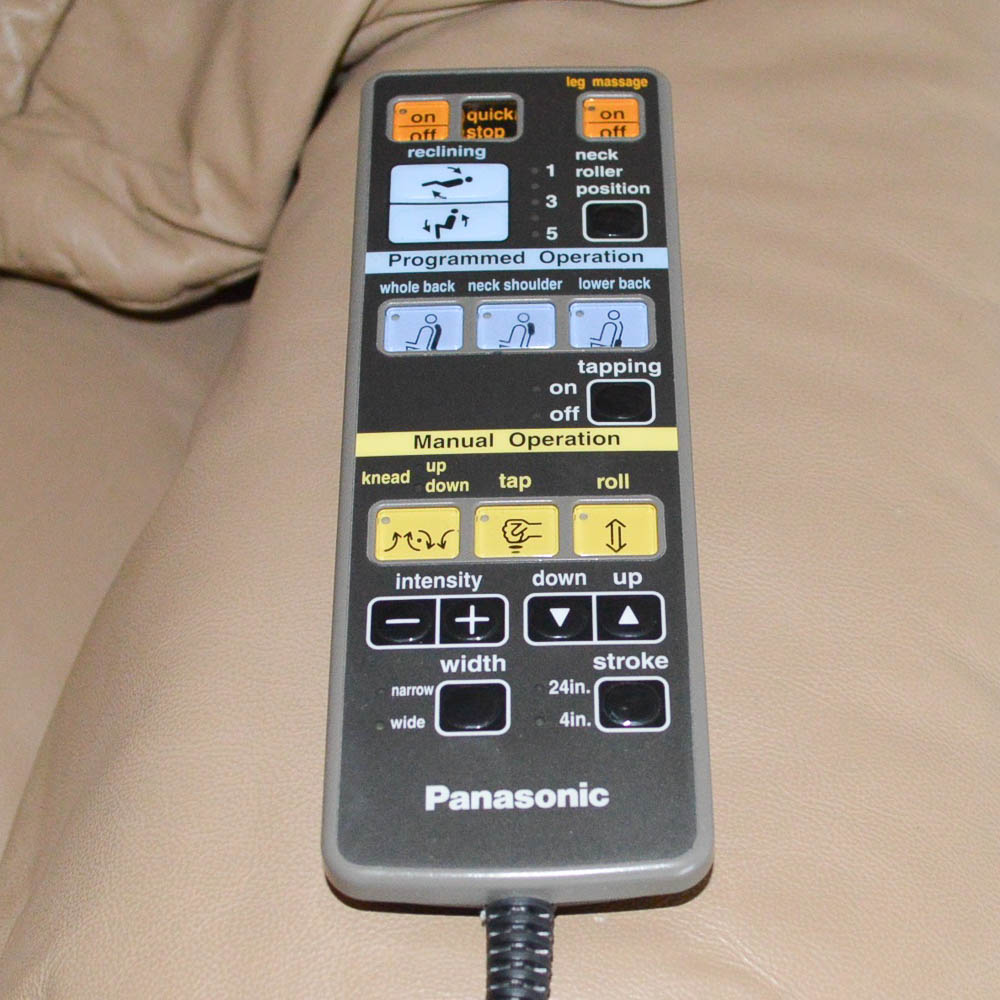 Panasonic Massage Lounger with Remote Control