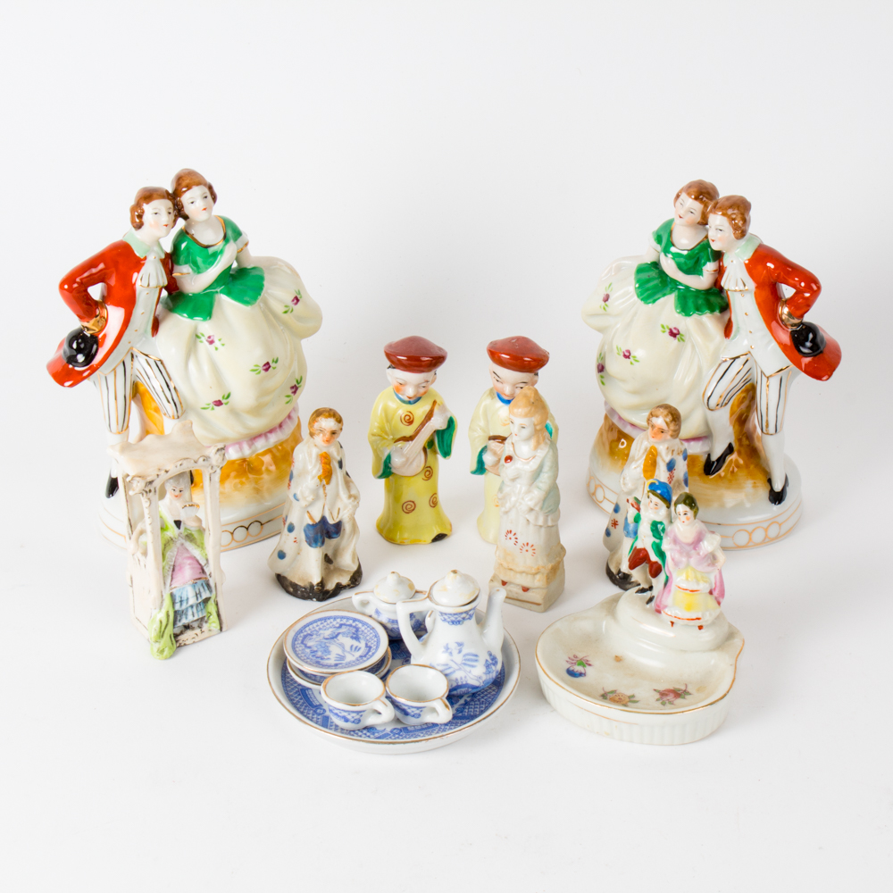 Collection of Miniatures and Figurines from Japan