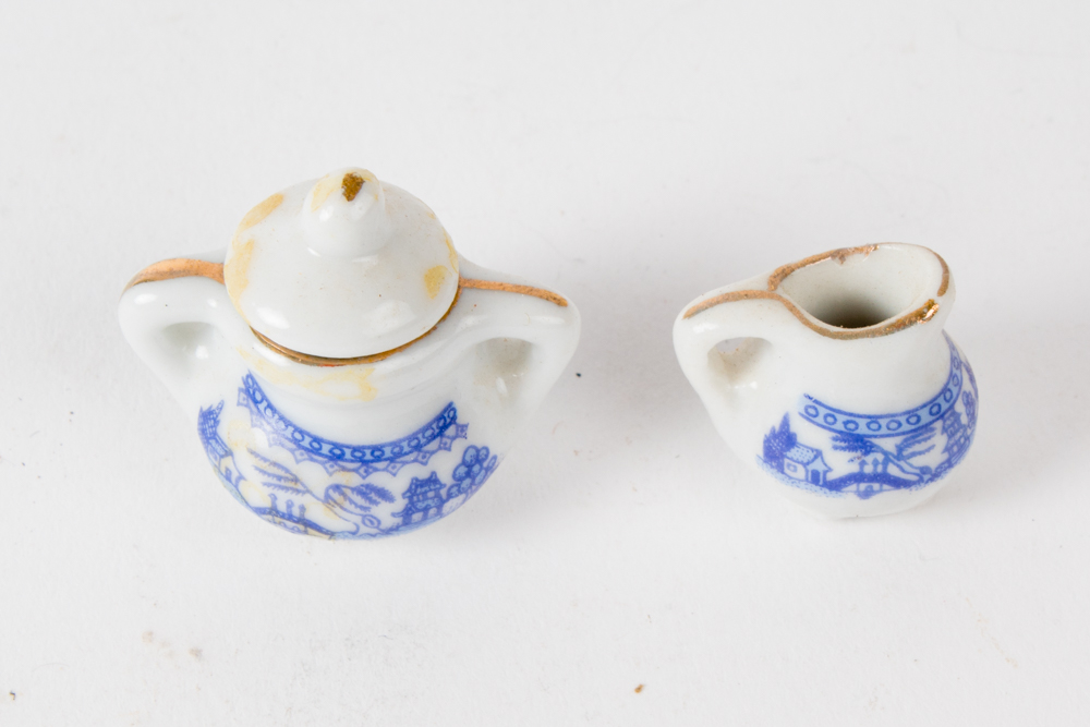 Collection of Miniatures and Figurines from Japan