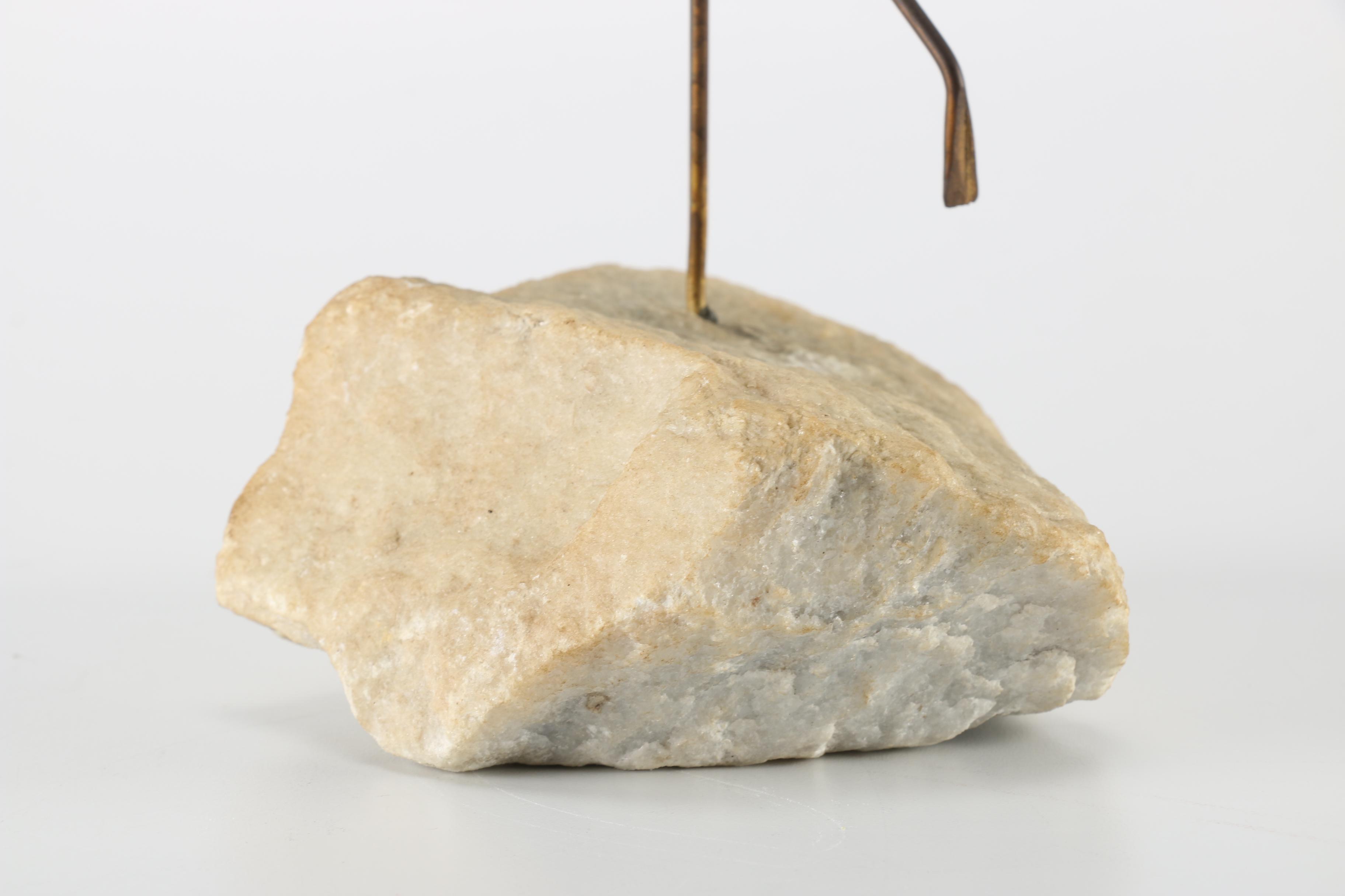 Copper Bird Sculpture by Kerr