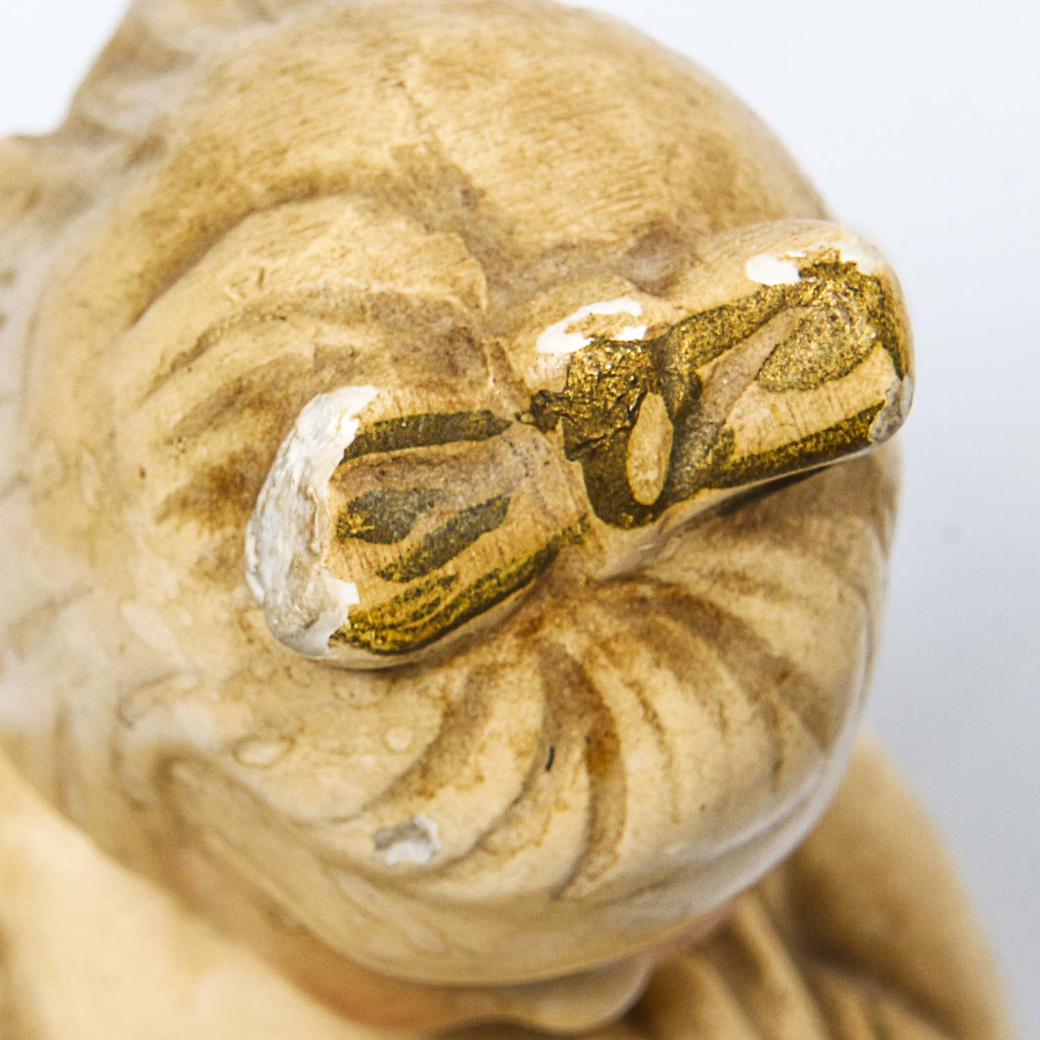 Pair of Antique Coventry Ware Chalkware Figurines