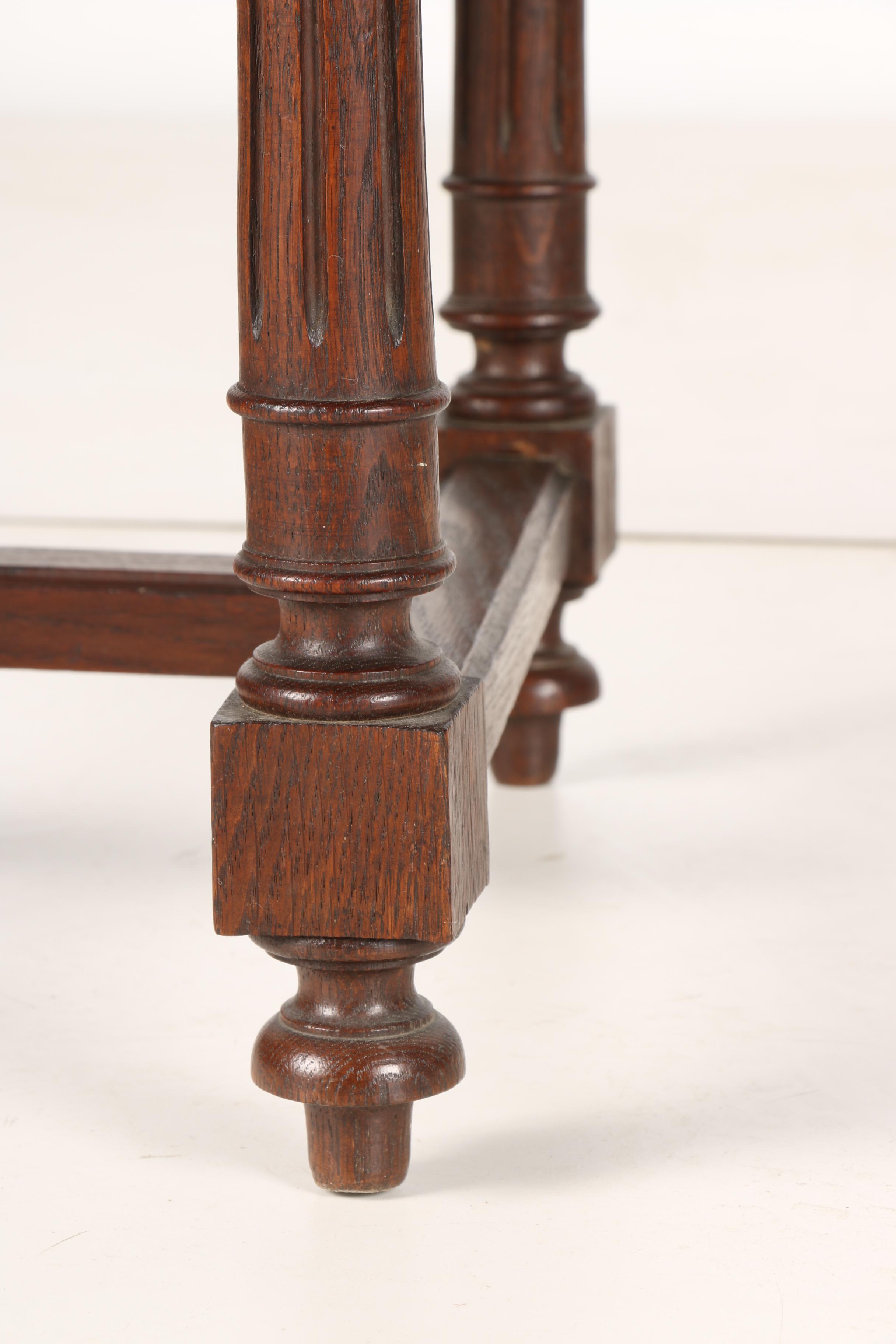 Set of Henri II Style Caned Dining Chairs