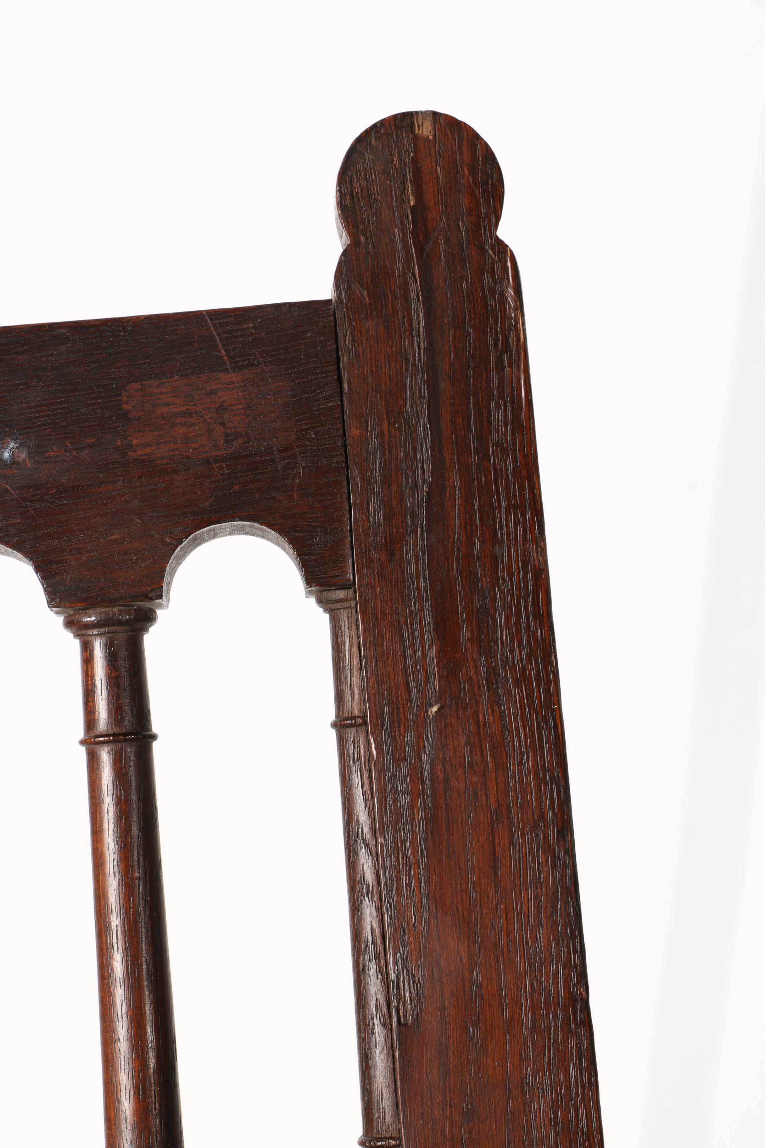 Set of Henri II Style Caned Dining Chairs