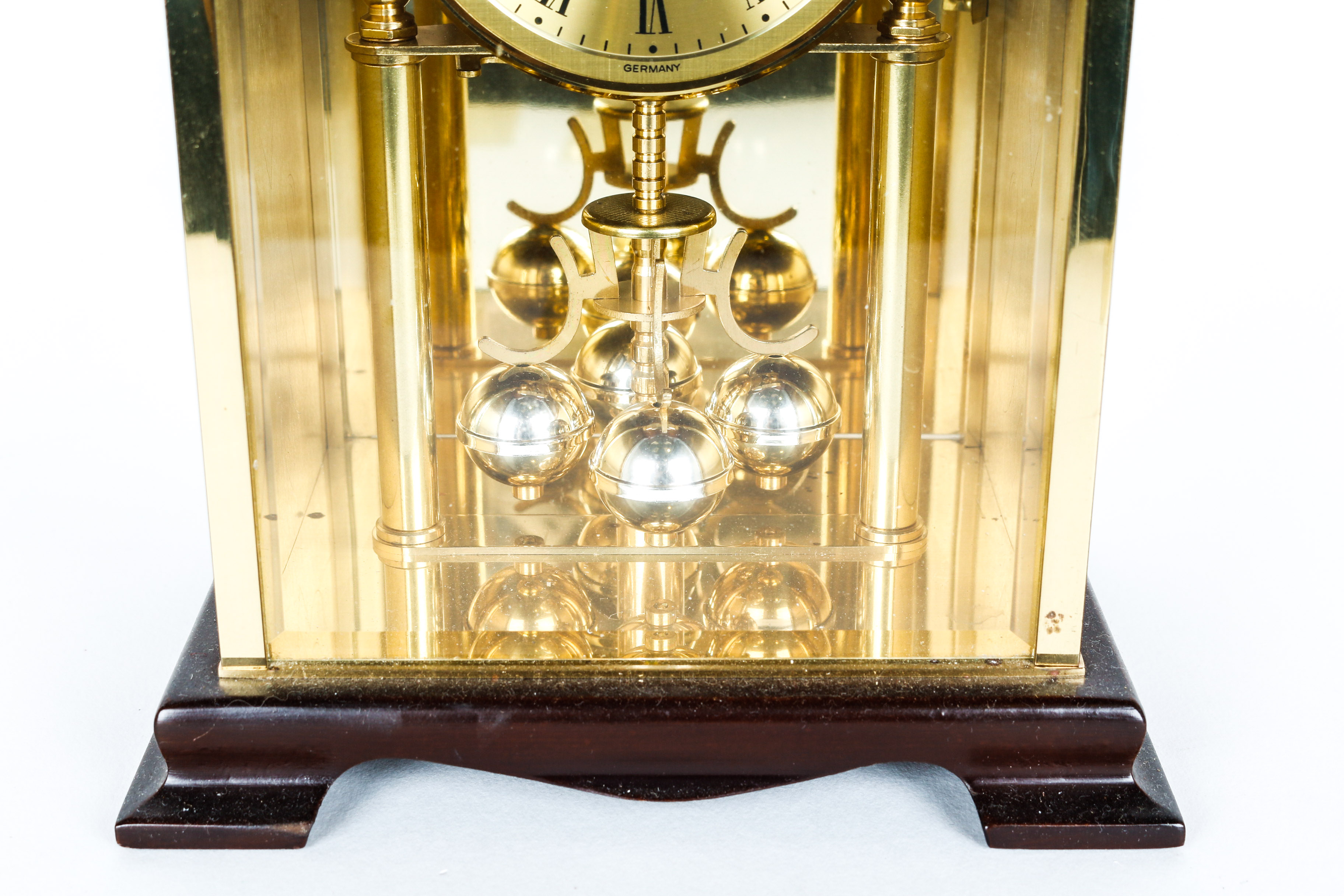 Pair of German Torsion Pendulum Clocks