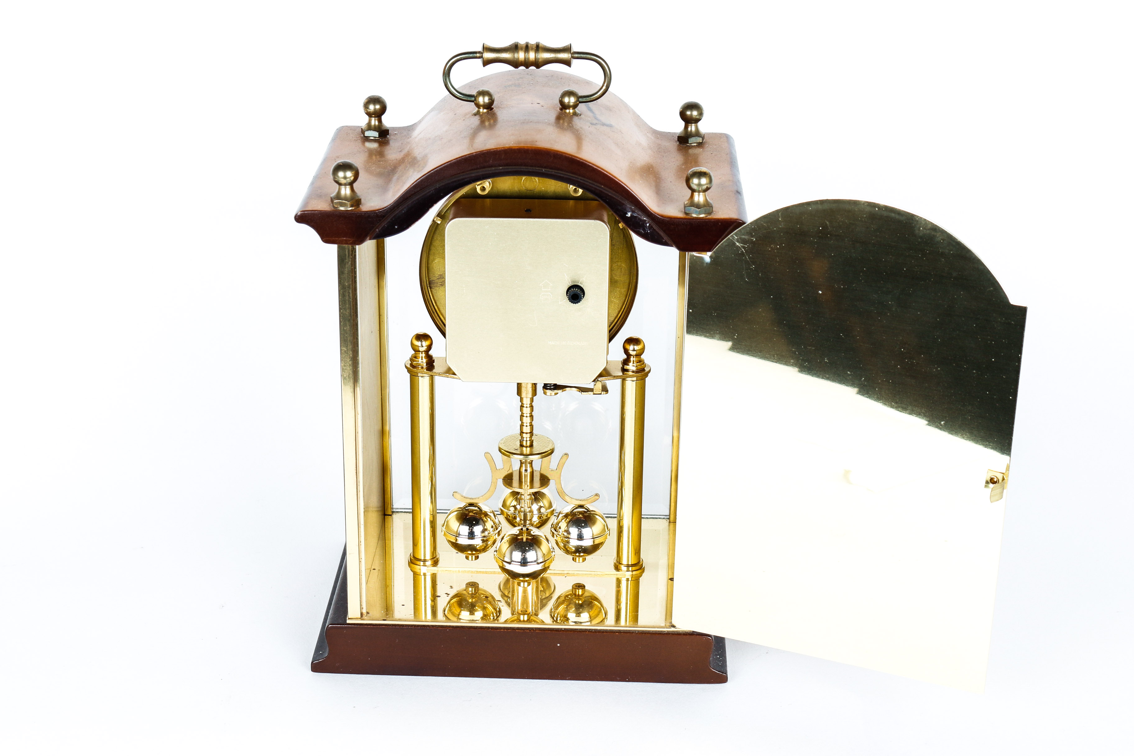 Pair of German Torsion Pendulum Clocks