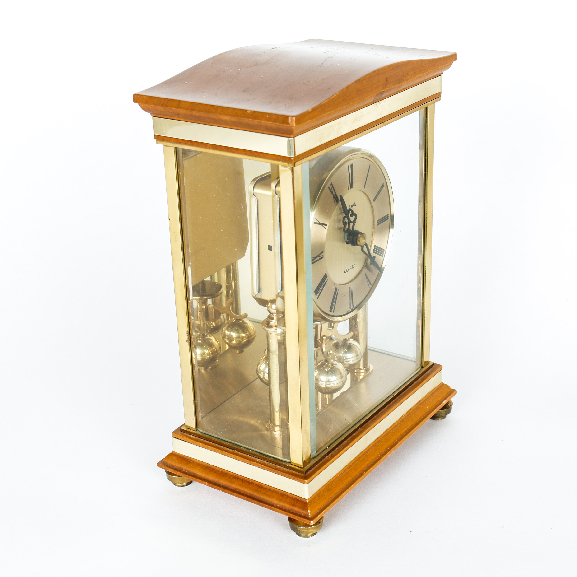 Pair of German Torsion Pendulum Clocks