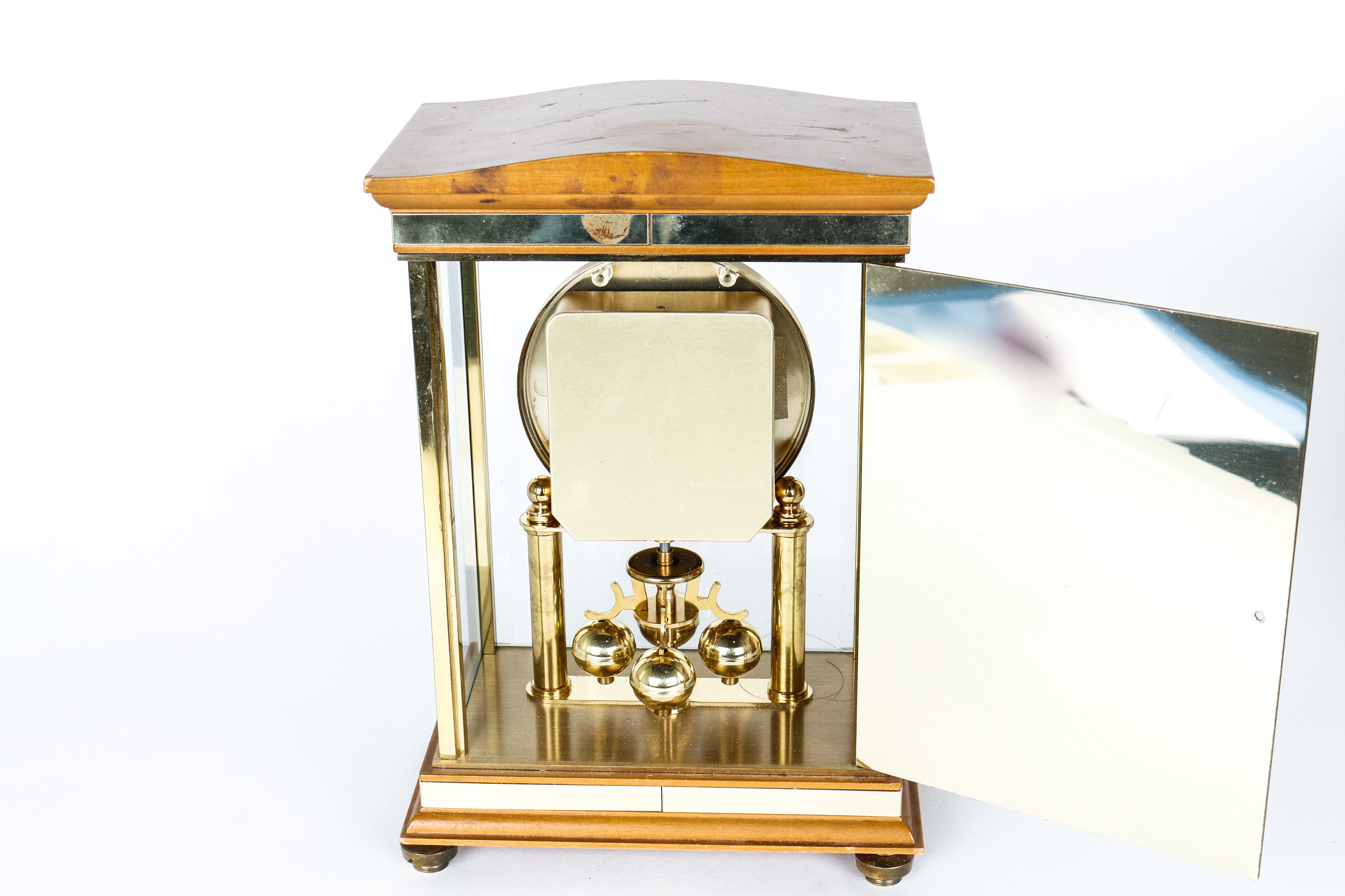 Pair of German Torsion Pendulum Clocks