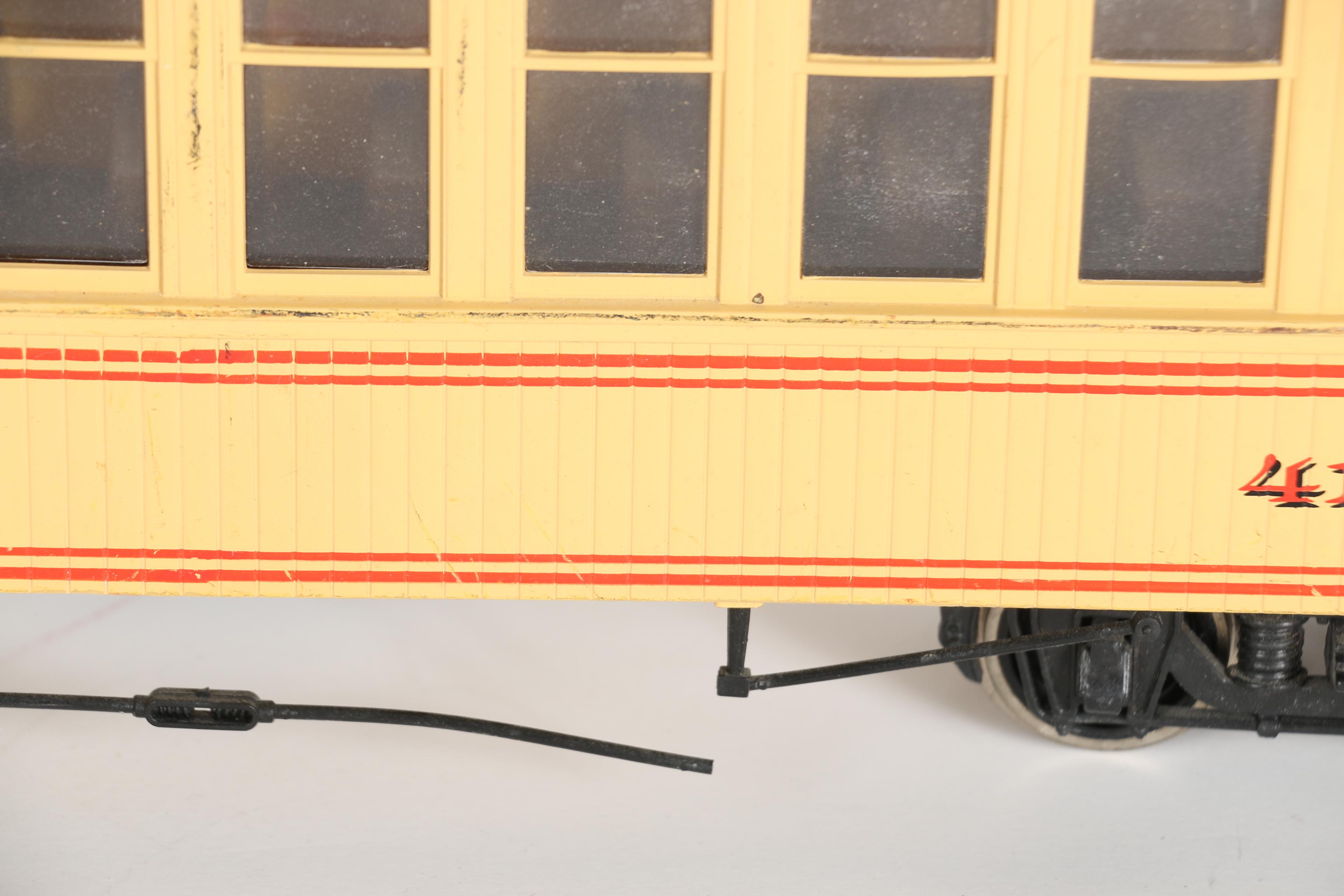 G Scale Railcars Featuring Bachmann