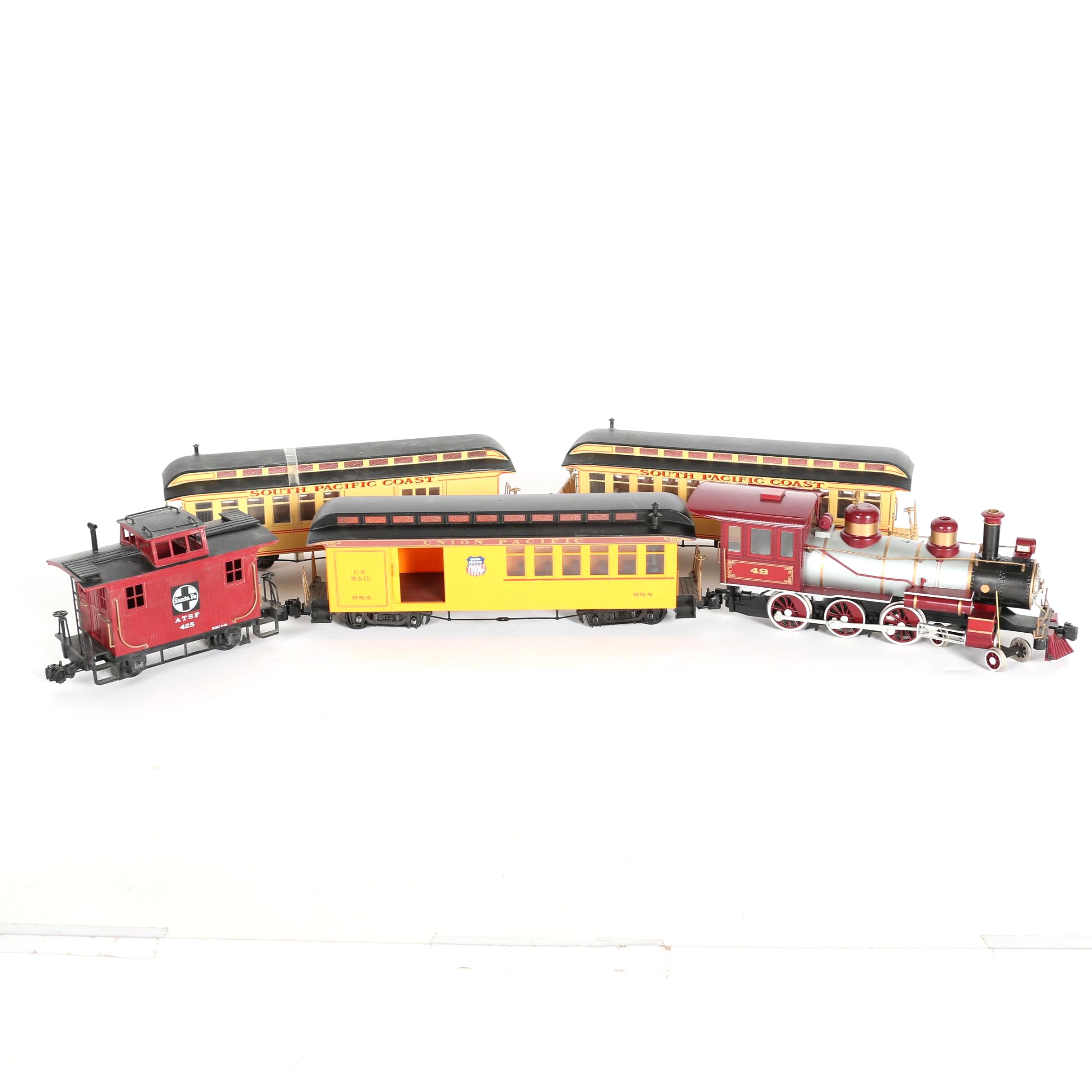 G Scale Railcars Featuring Bachmann