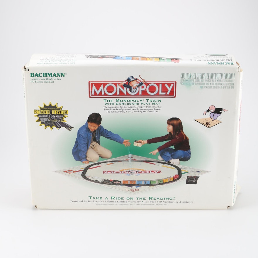 HO Scale Bachmann Monopoly Train Set