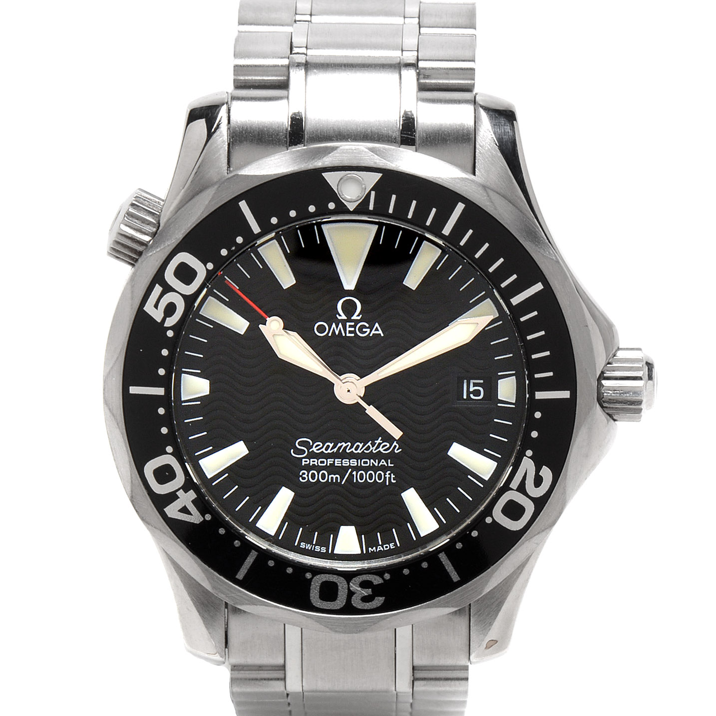 Men's Omega Seamaster Professional Stainless Steel Watch