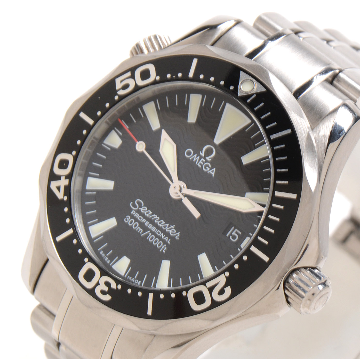 Men's Omega Seamaster Professional Stainless Steel Watch