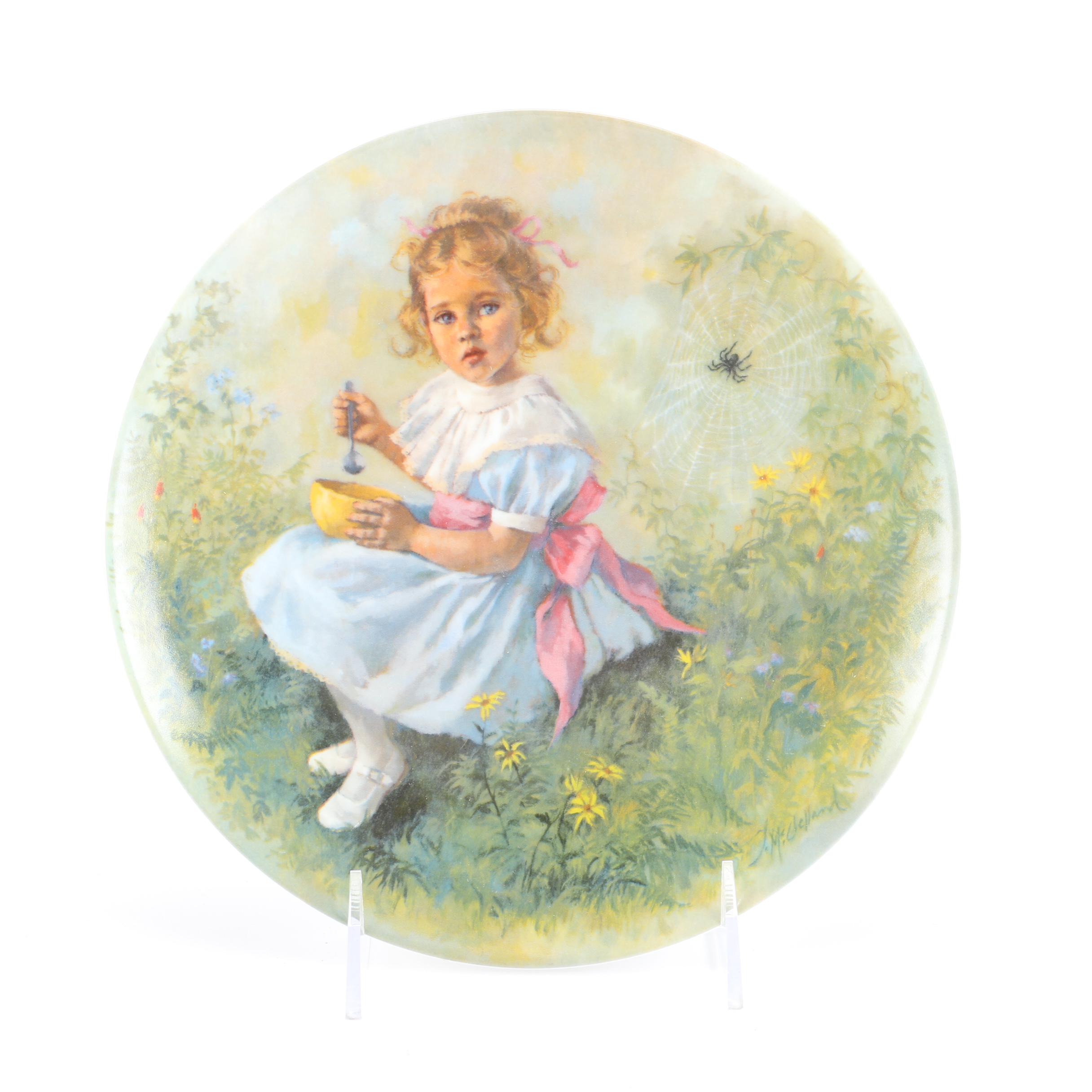 1981 "Little Miss Muffet" Commemorative Plate