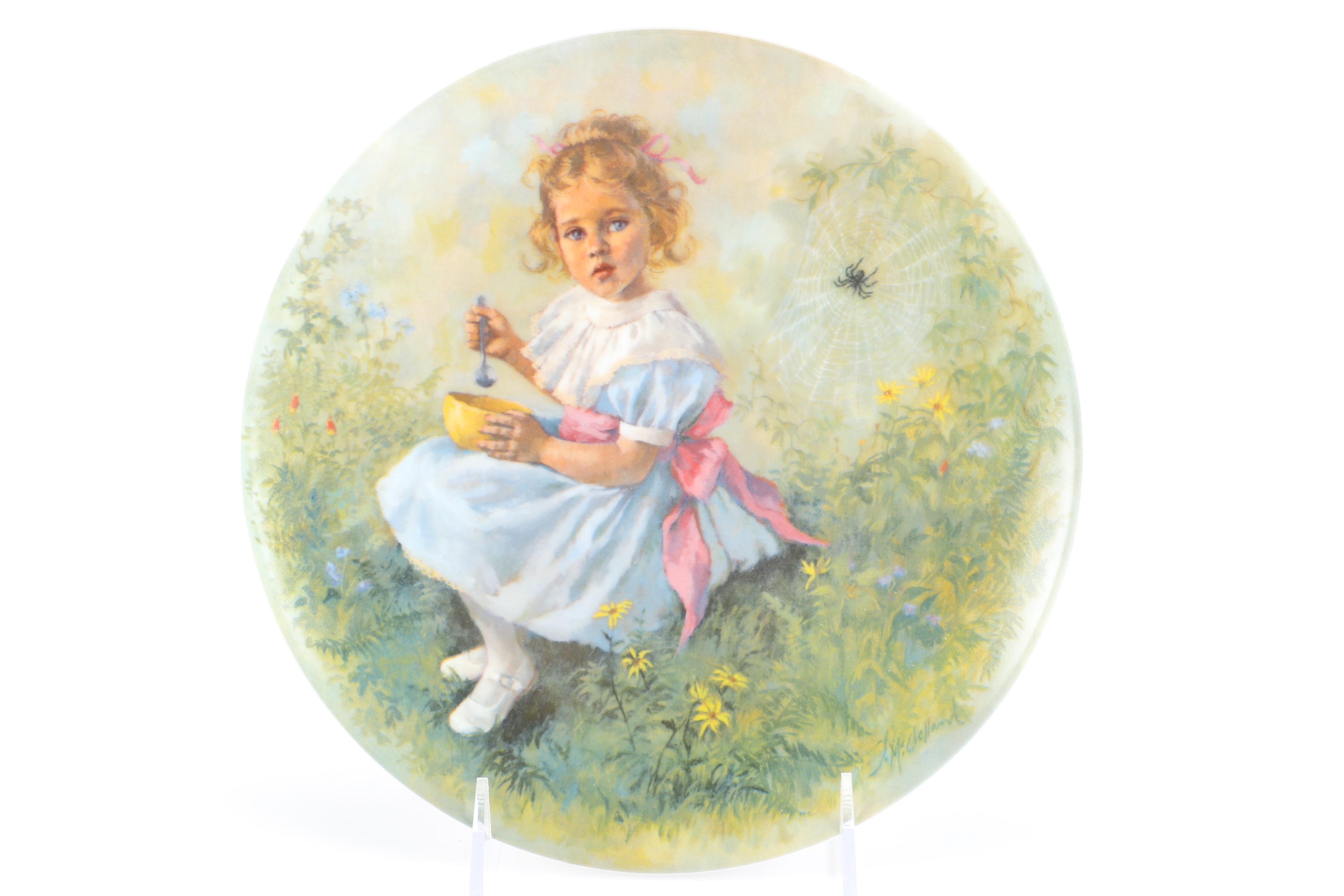 1981 "Little Miss Muffet" Commemorative Plate