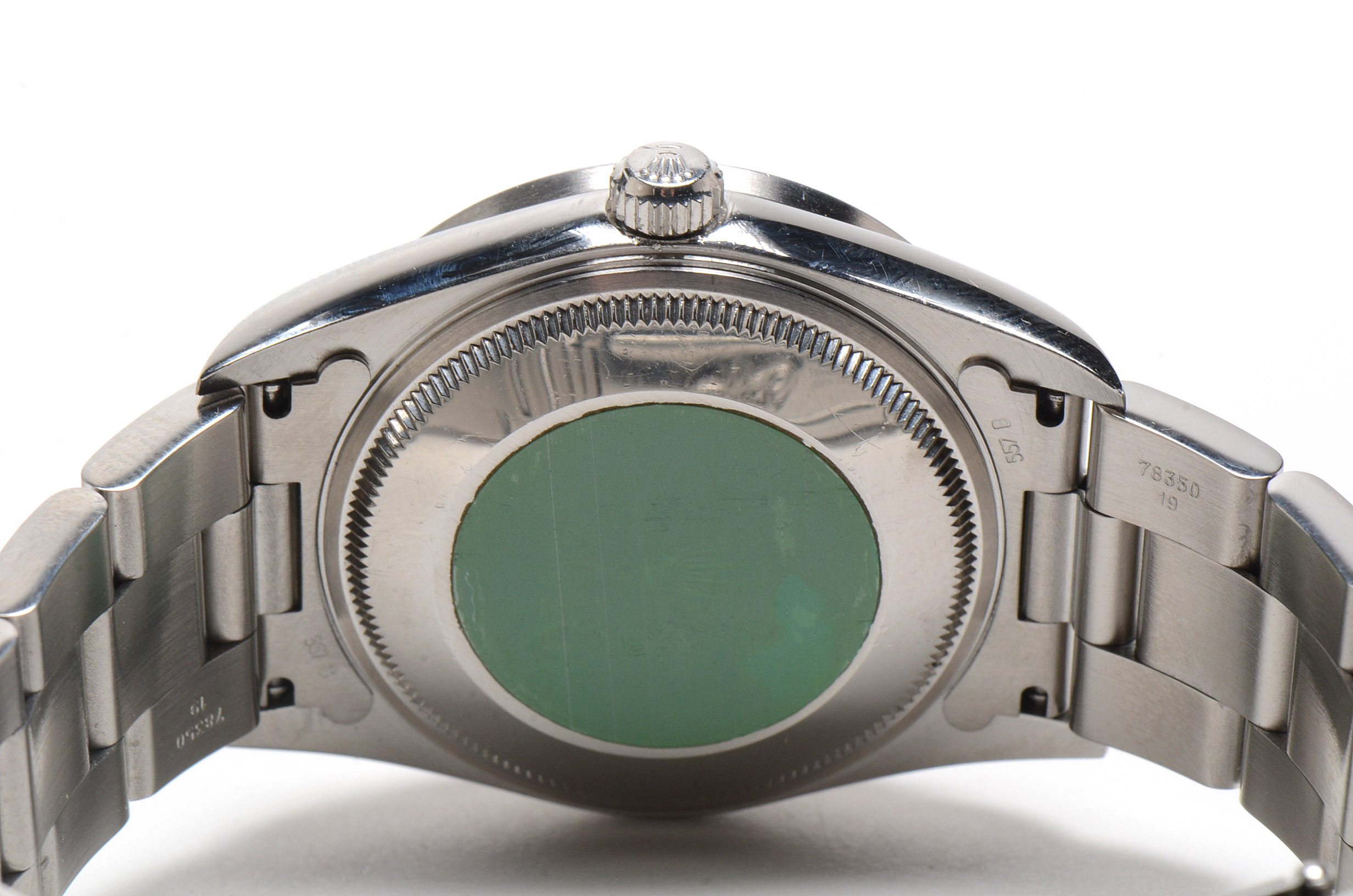 Rolex Perpetual Air-King Black Steel Dial Automatic Watch