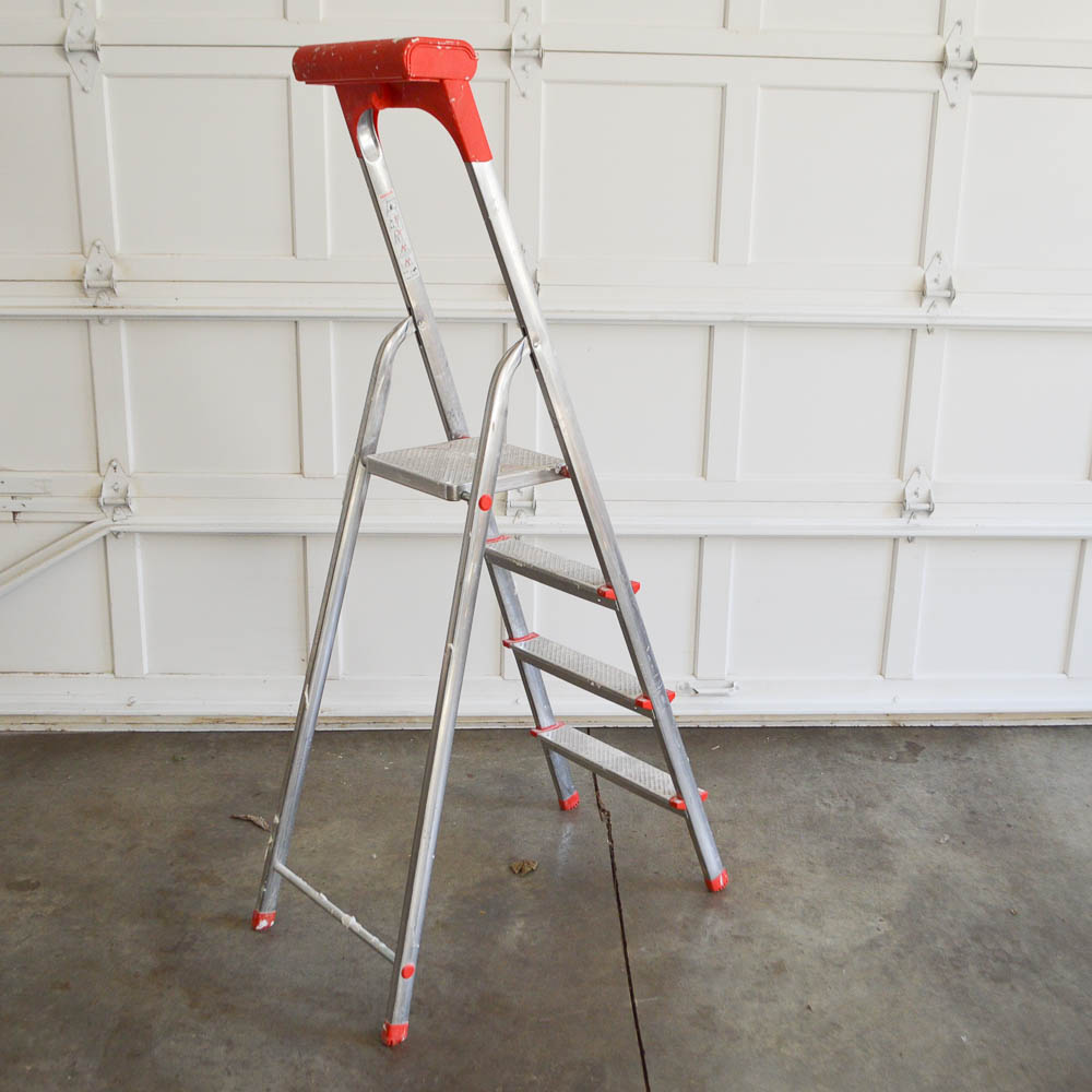 Leifheit German Aluminum Ladder