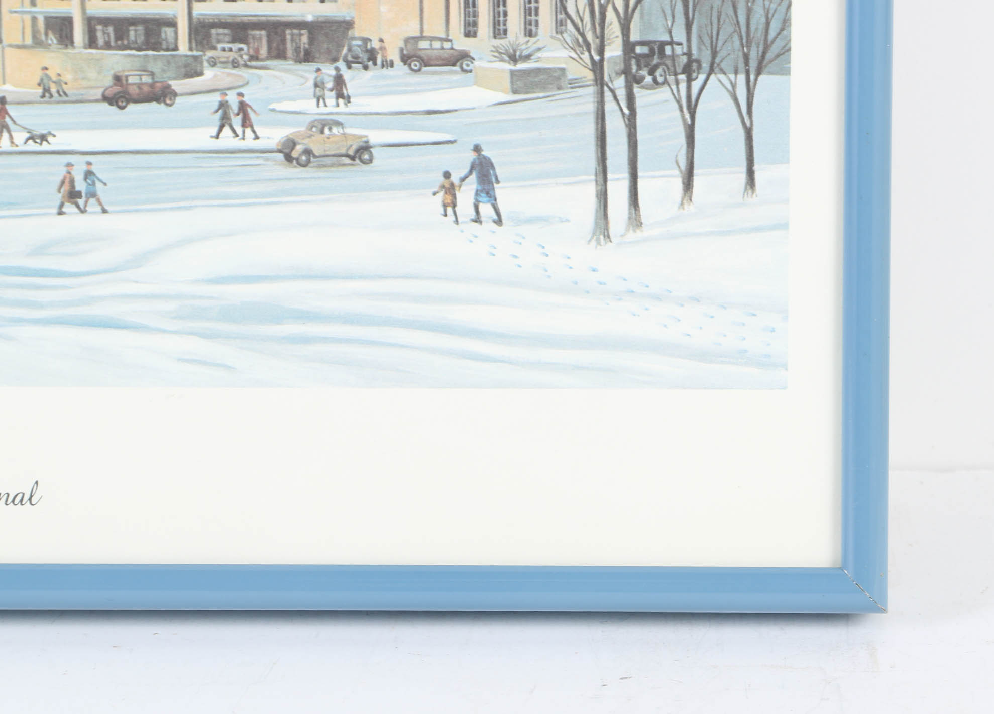 Warren Stichtenoth Pair of Limited Edition Offset Lithographs of Cincinnati Landmarks