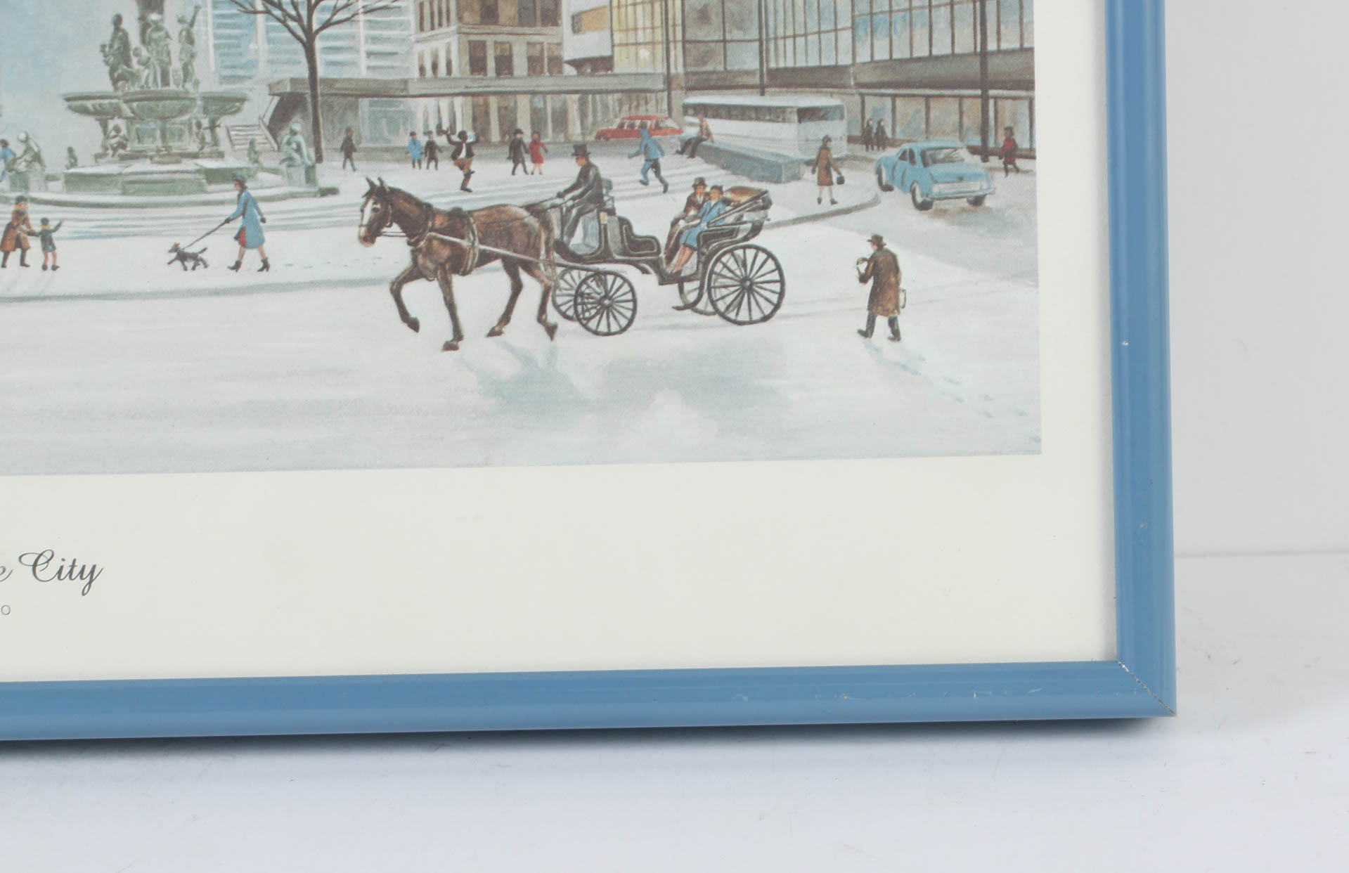 Warren Stichtenoth Pair of Limited Edition Offset Lithographs of Cincinnati Landmarks