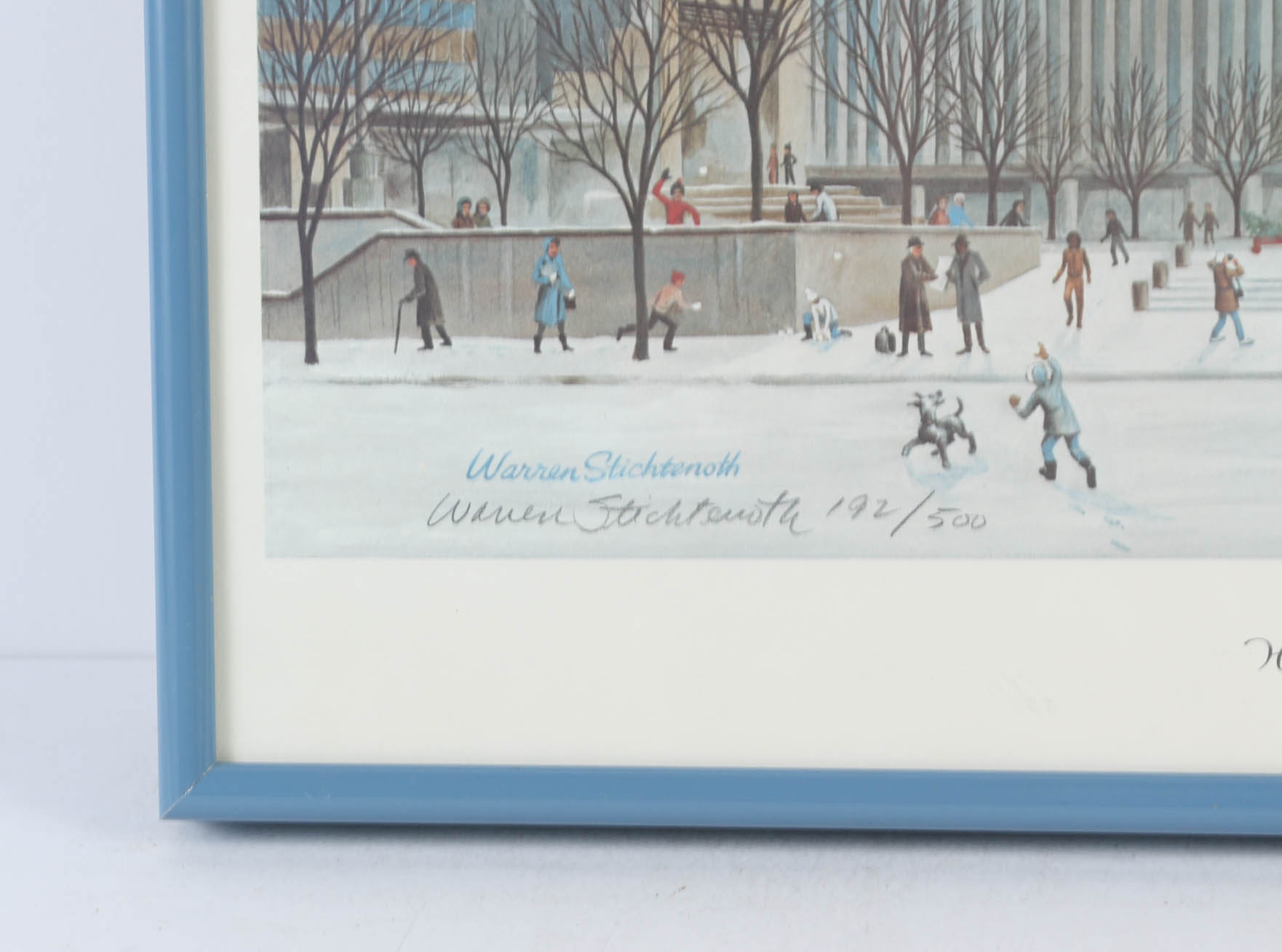 Warren Stichtenoth Pair of Limited Edition Offset Lithographs of Cincinnati Landmarks