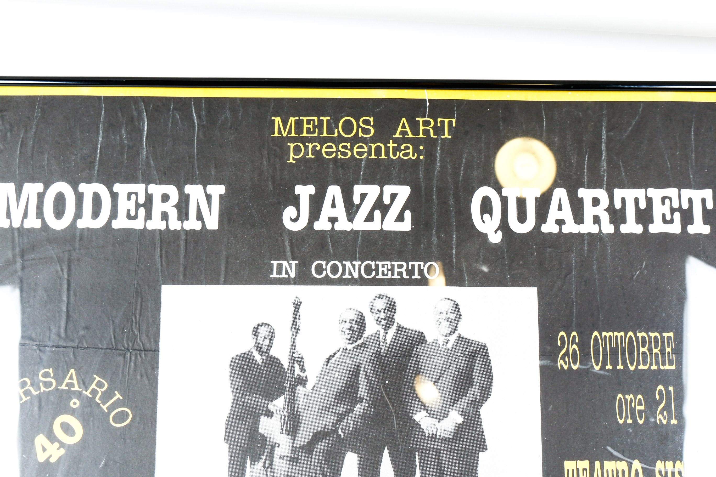 Framed "Modern Jazz Quartet" Poster