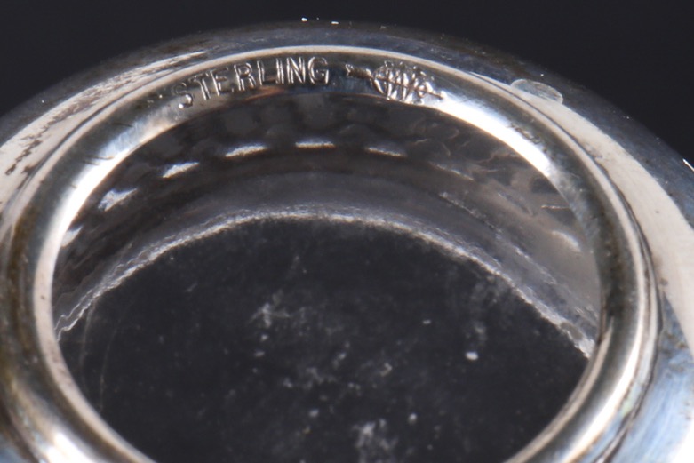 Pierced Sterling Silver Salt Cellar