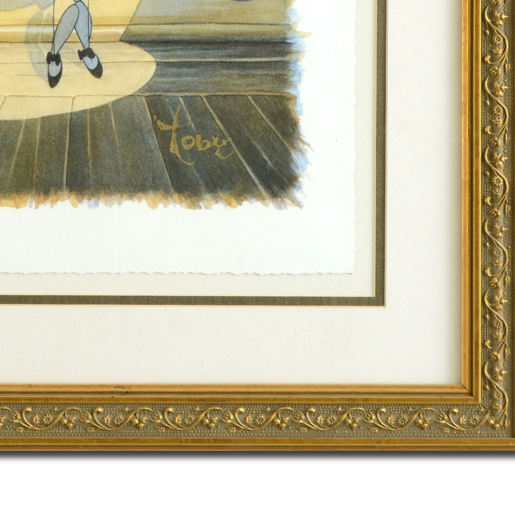 Toby Bluth Signed Limited Edition Giclee on Paper "Ooo La La"