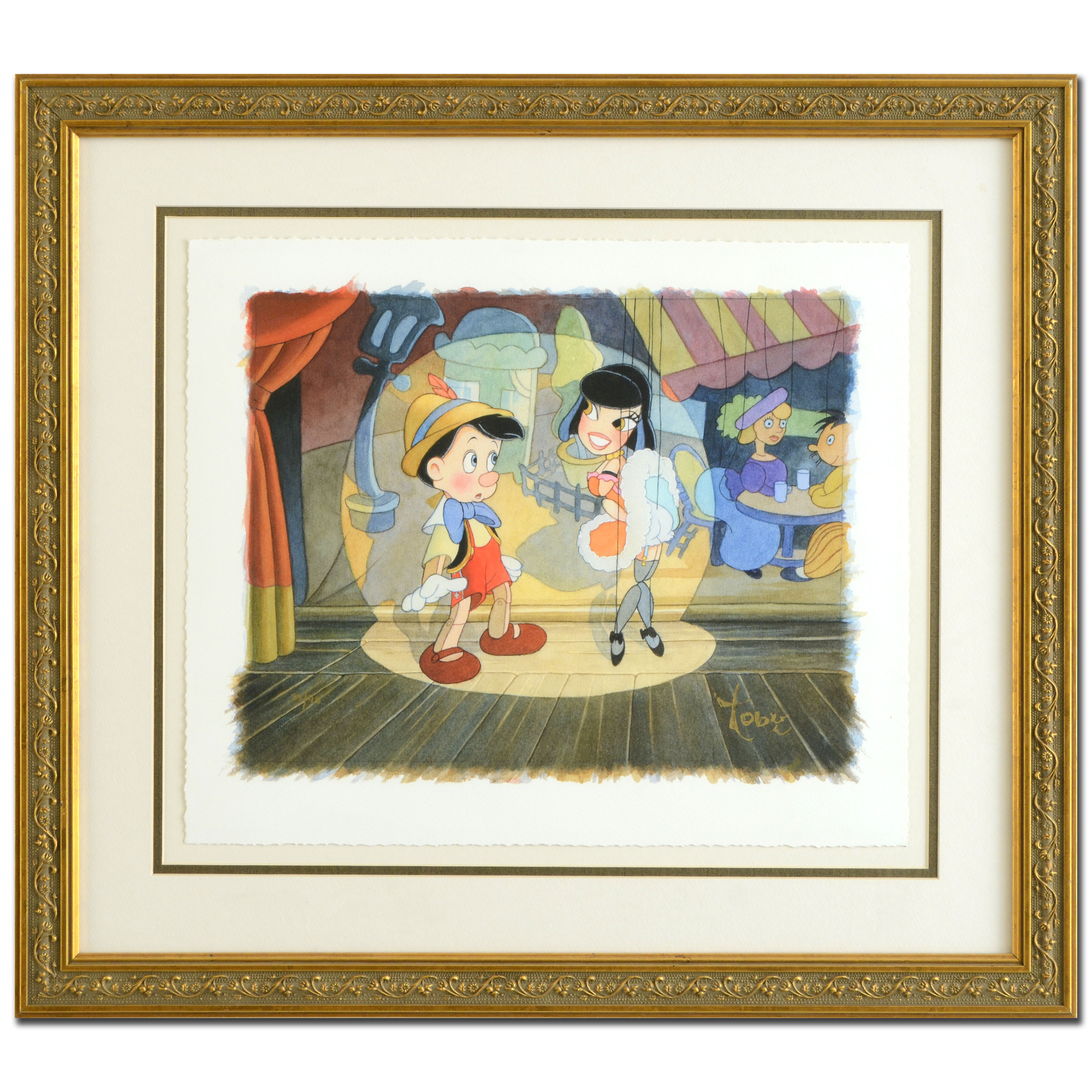 Toby Bluth Signed Limited Edition Giclee on Paper "Ooo La La"