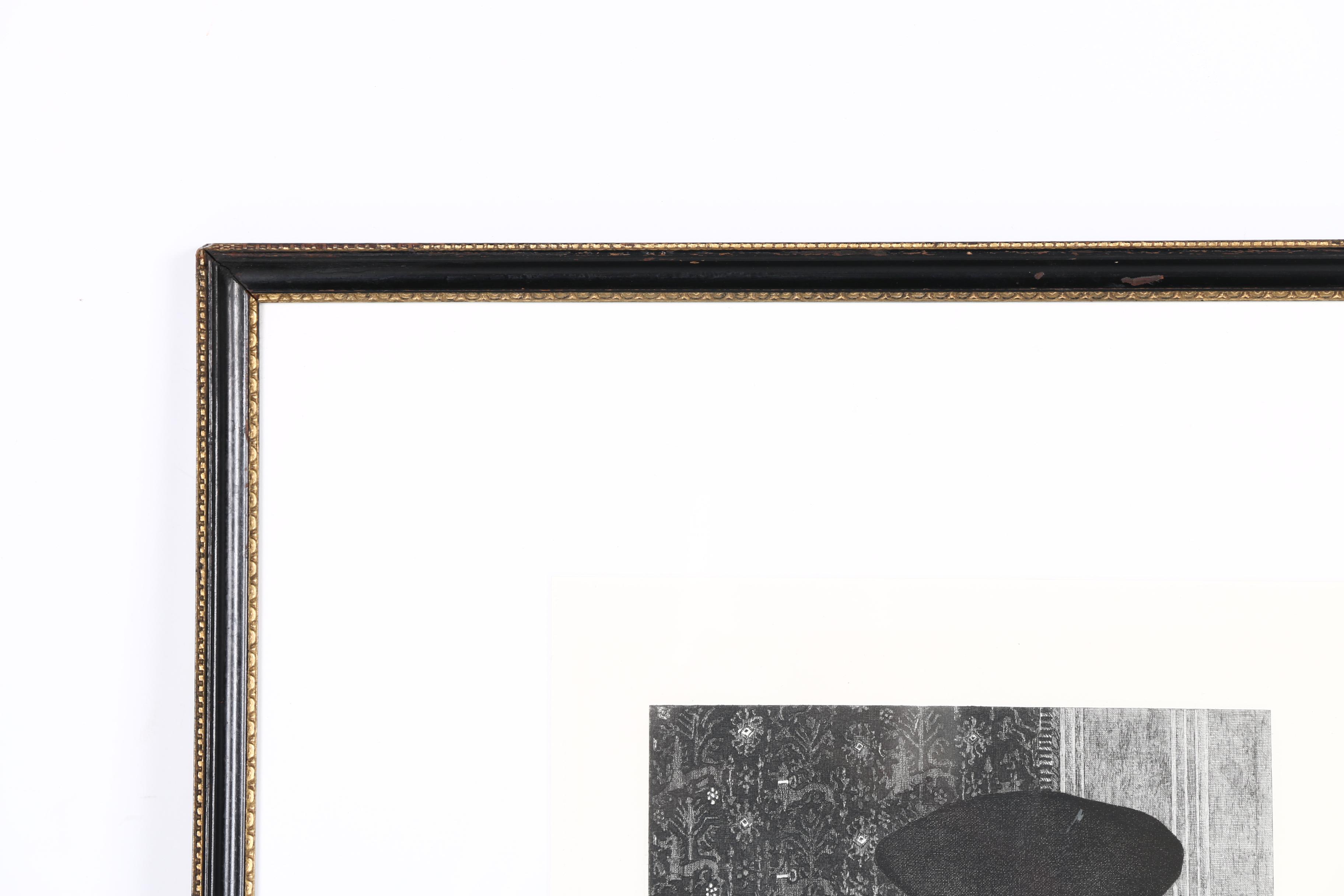 Restrike of Felix Bracquemond's Etching After Hans Holbein the Younger's "Erasmus"