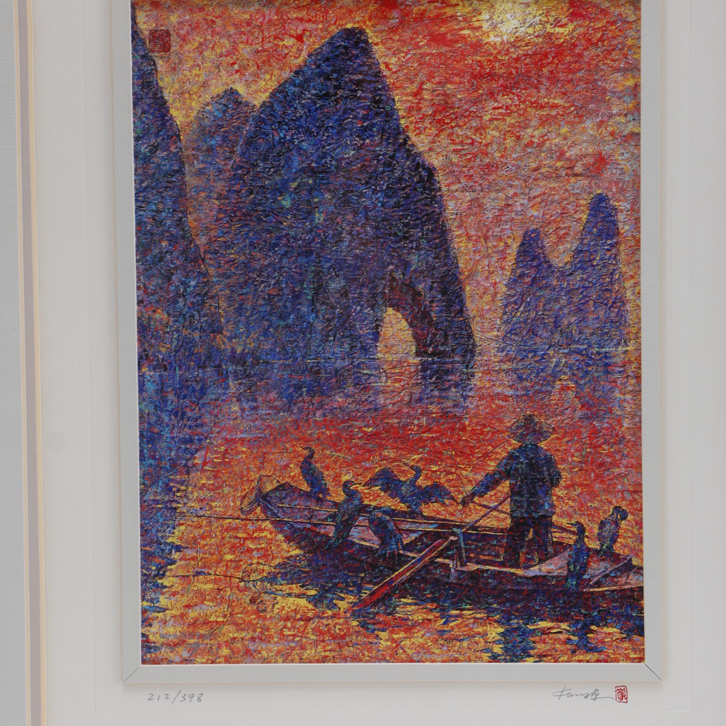 Charlotte Fung Miller Chinese Brushwork Landscape and Other Asian Inspired Artwork