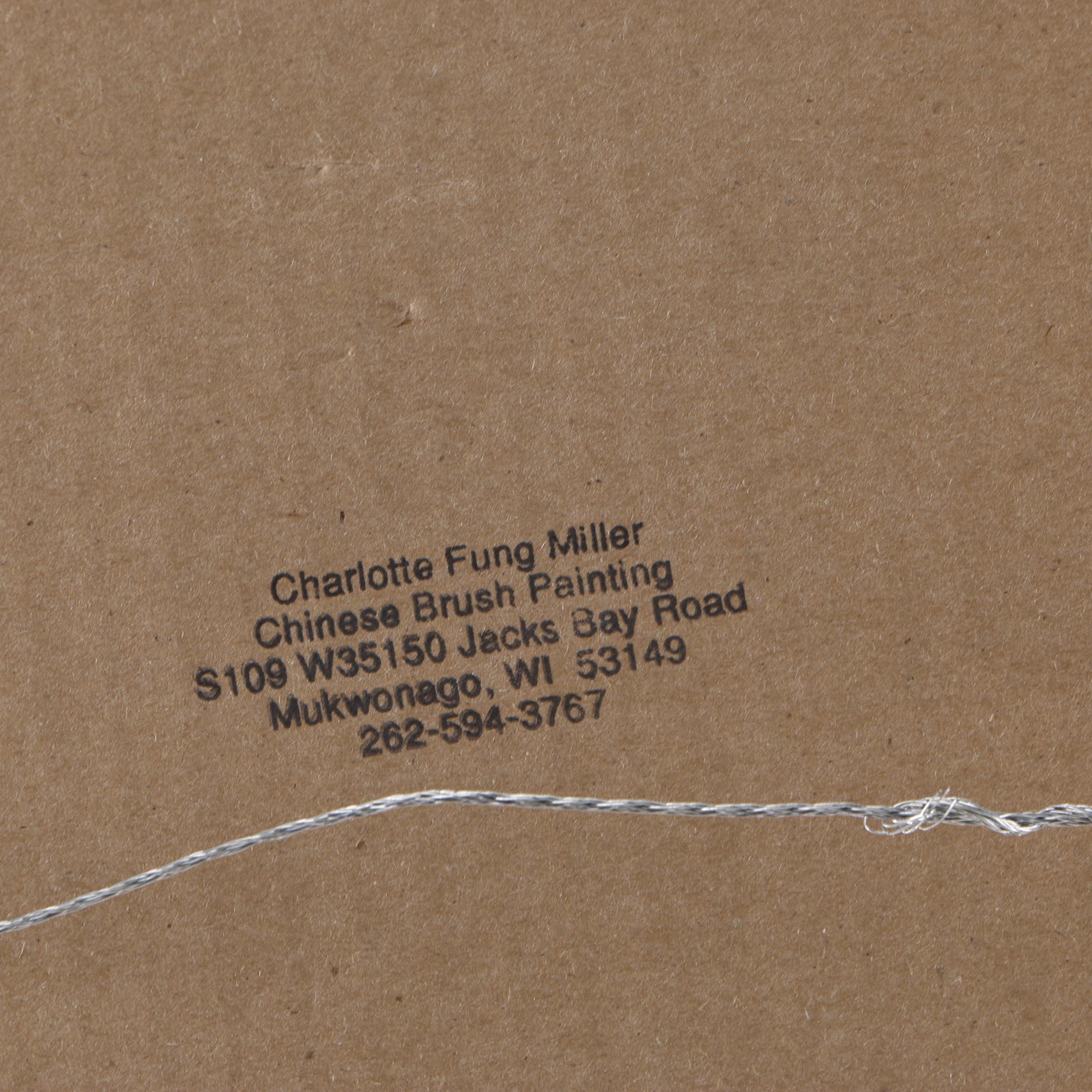 Charlotte Fung Miller Chinese Brushwork Landscape and Other Asian Inspired Artwork