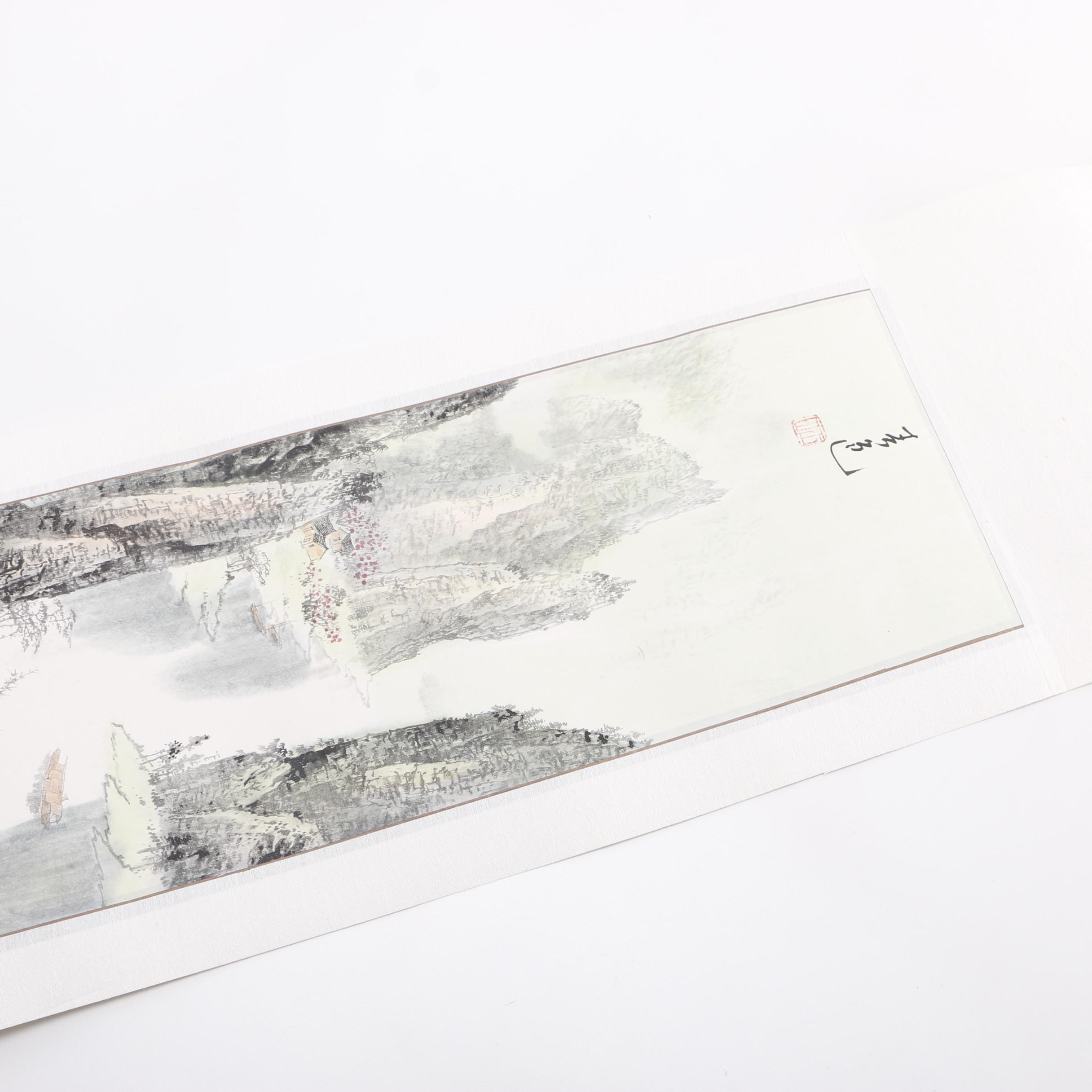 Charlotte Fung Miller Chinese Brushwork Landscape and Other Asian Inspired Artwork